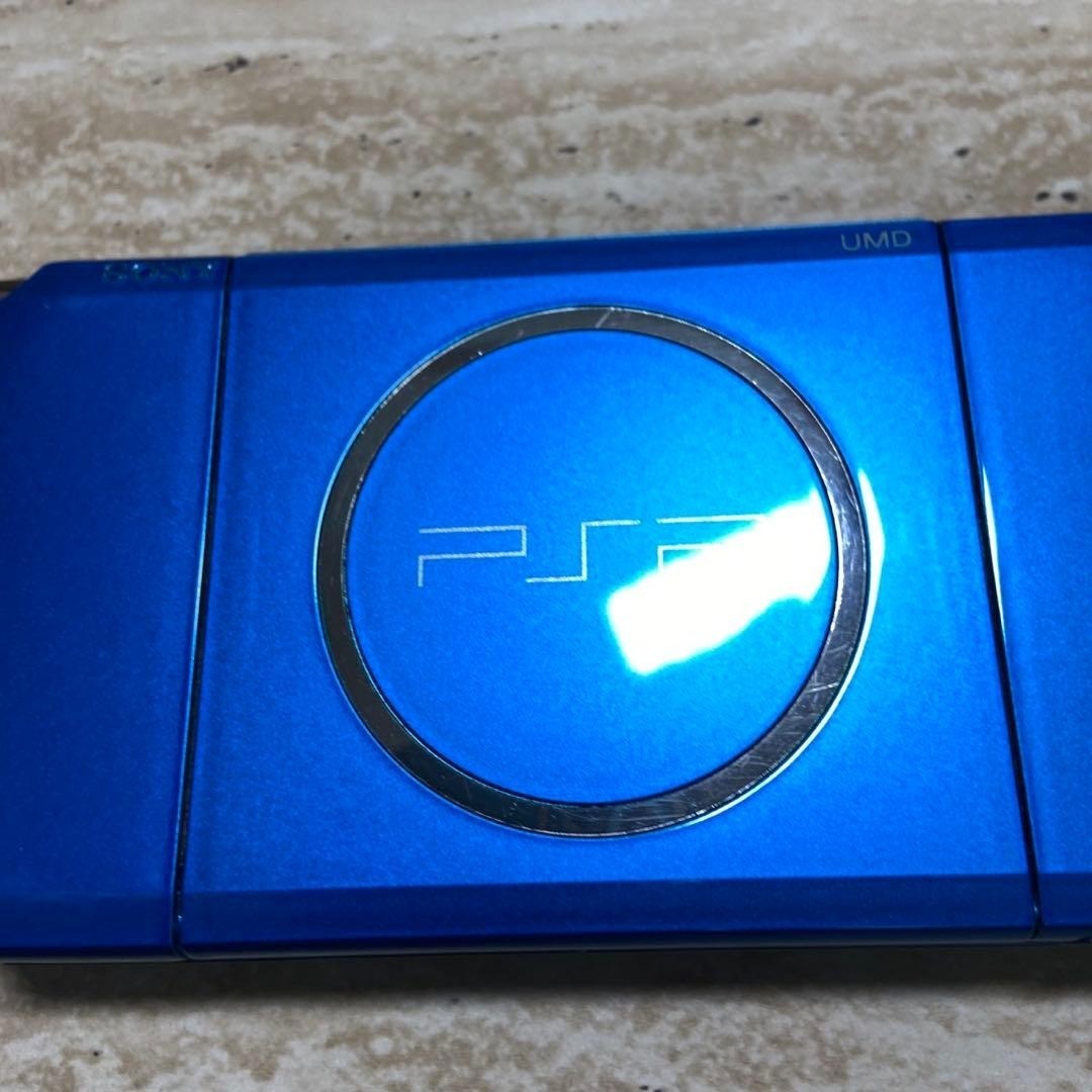 Sony PSP 3000 Vibrant Blue Console Complete Boxed Near Mint Tested 7126