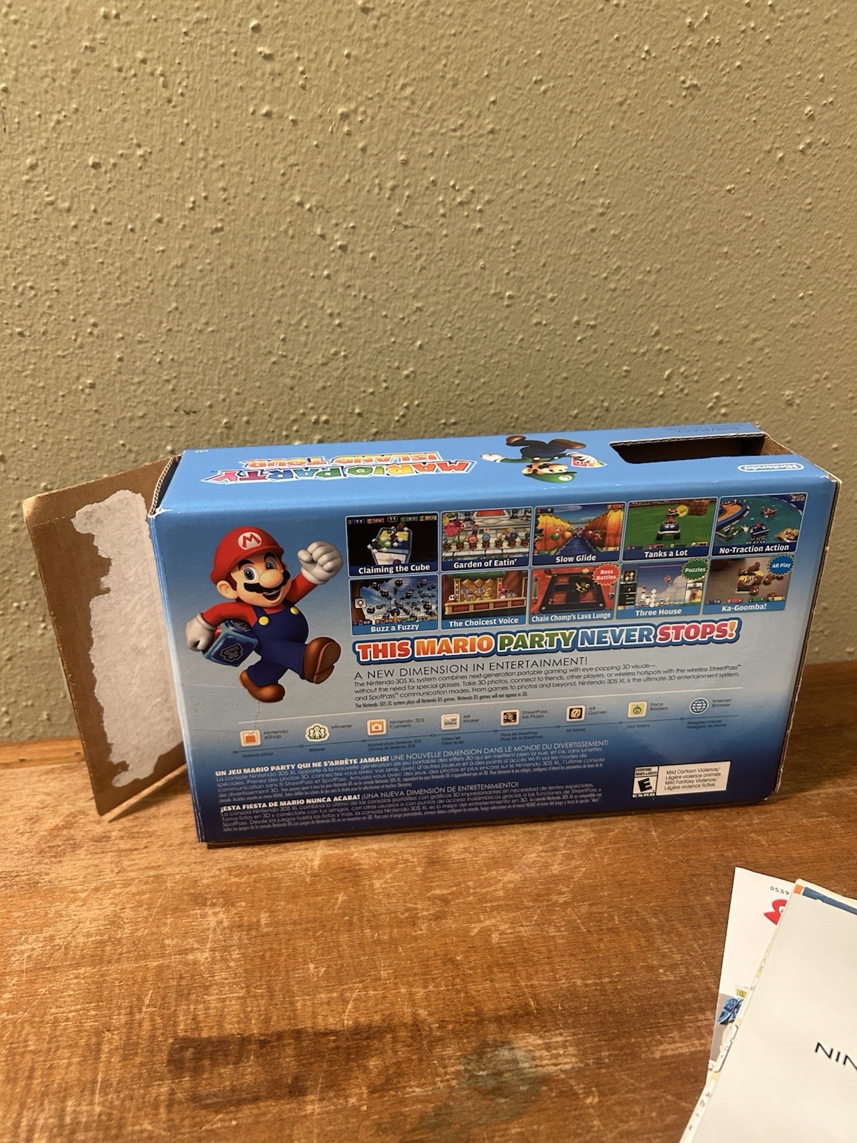 Nintendo 3DS XL Blue/Black Handheld Console Bundle