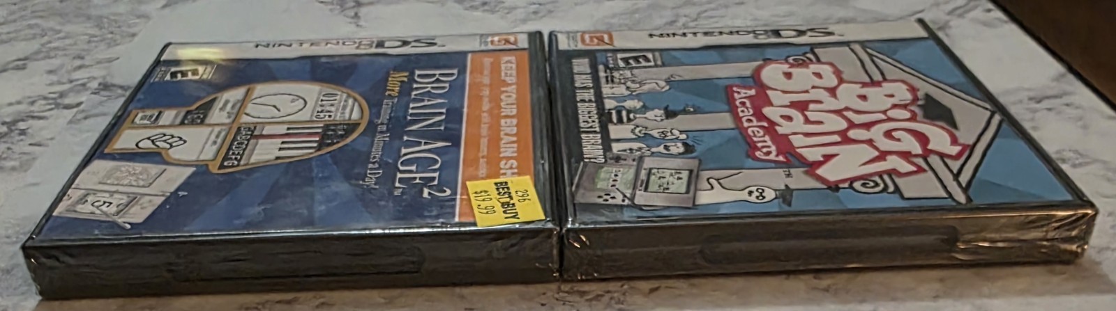 Brain Age 2 & Big Brain Academy Bundle (Nintendo DS) Lot of 2 – Brand New Sealed