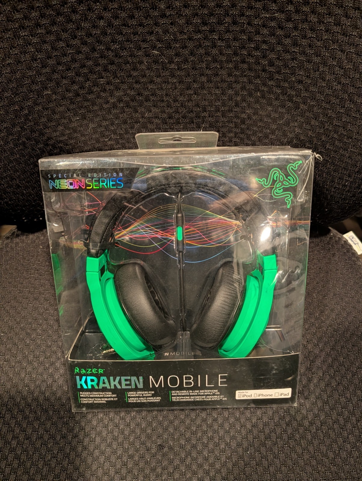 Razer Kraken Wired Gaming Headset Green Black – RZ04-02830200-R3U1 New Open Box