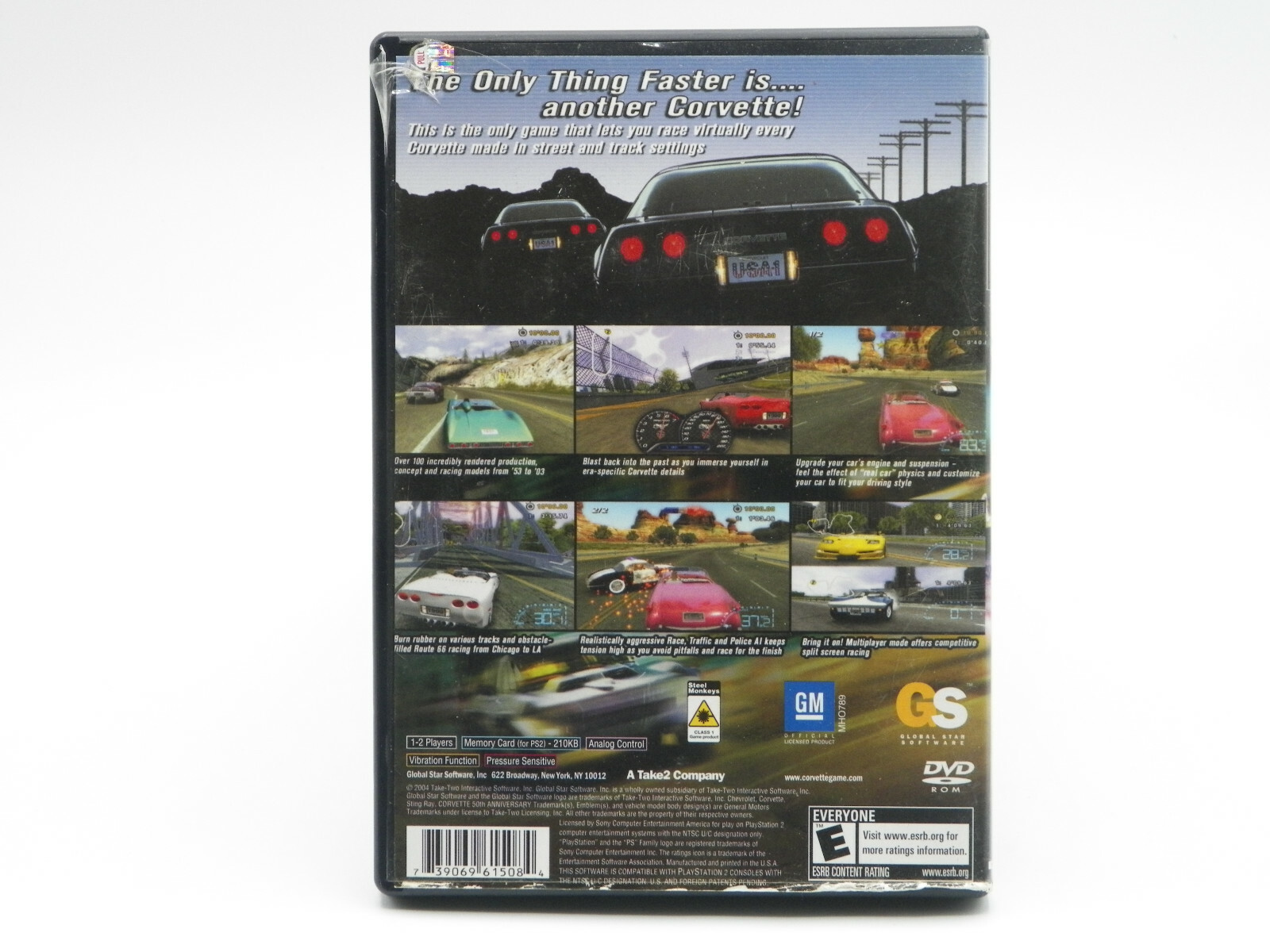 Corvette for Playstation 2 PS2 Complete TESTED