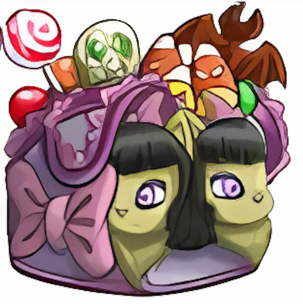 Neopets – Lanie and Lillie Trick-or-Treat Bag ! – Virtual Item ! [Fast + Safe]