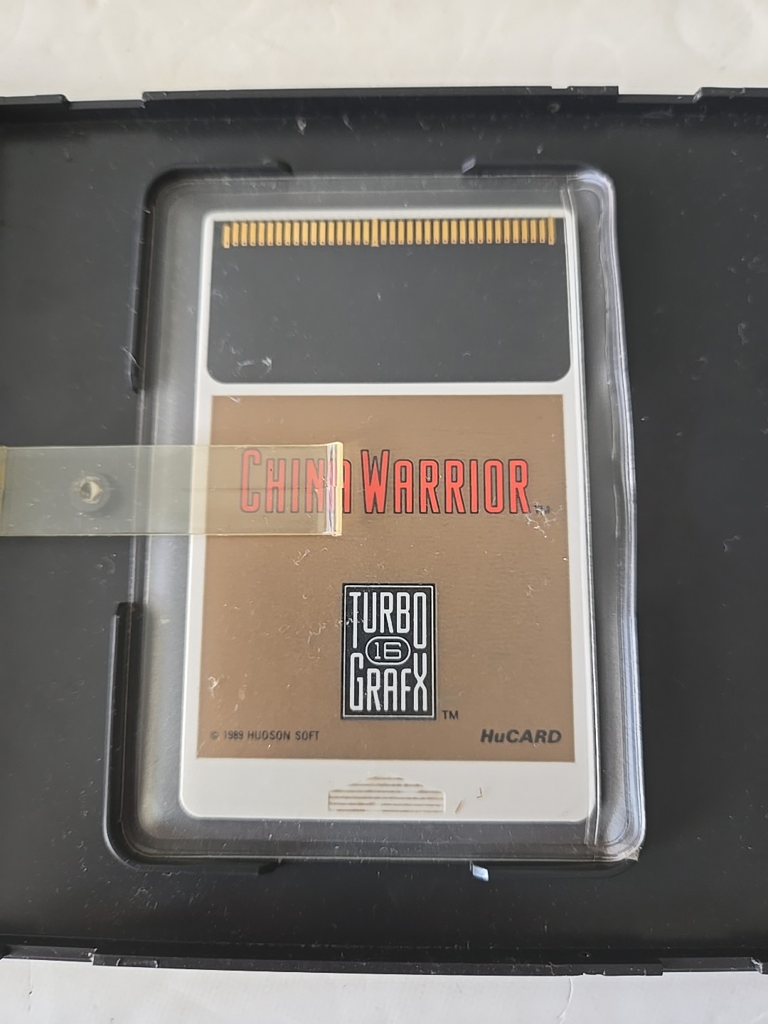 China Warrior Turbografx16 CIB 1989 Complete In Case