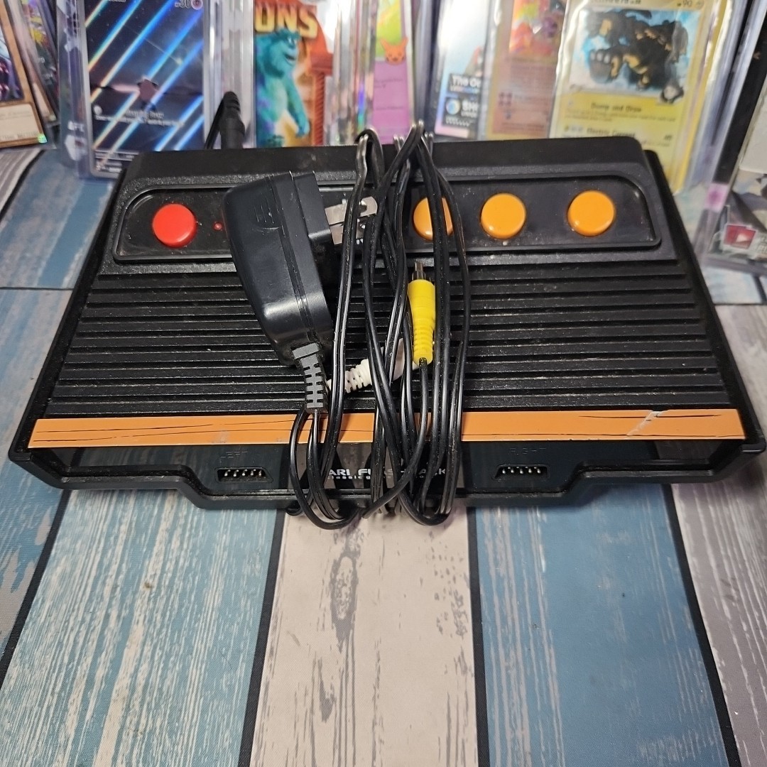 Atari Flashback Plug In Play Classic Game Console With 2 Joystick Controllers