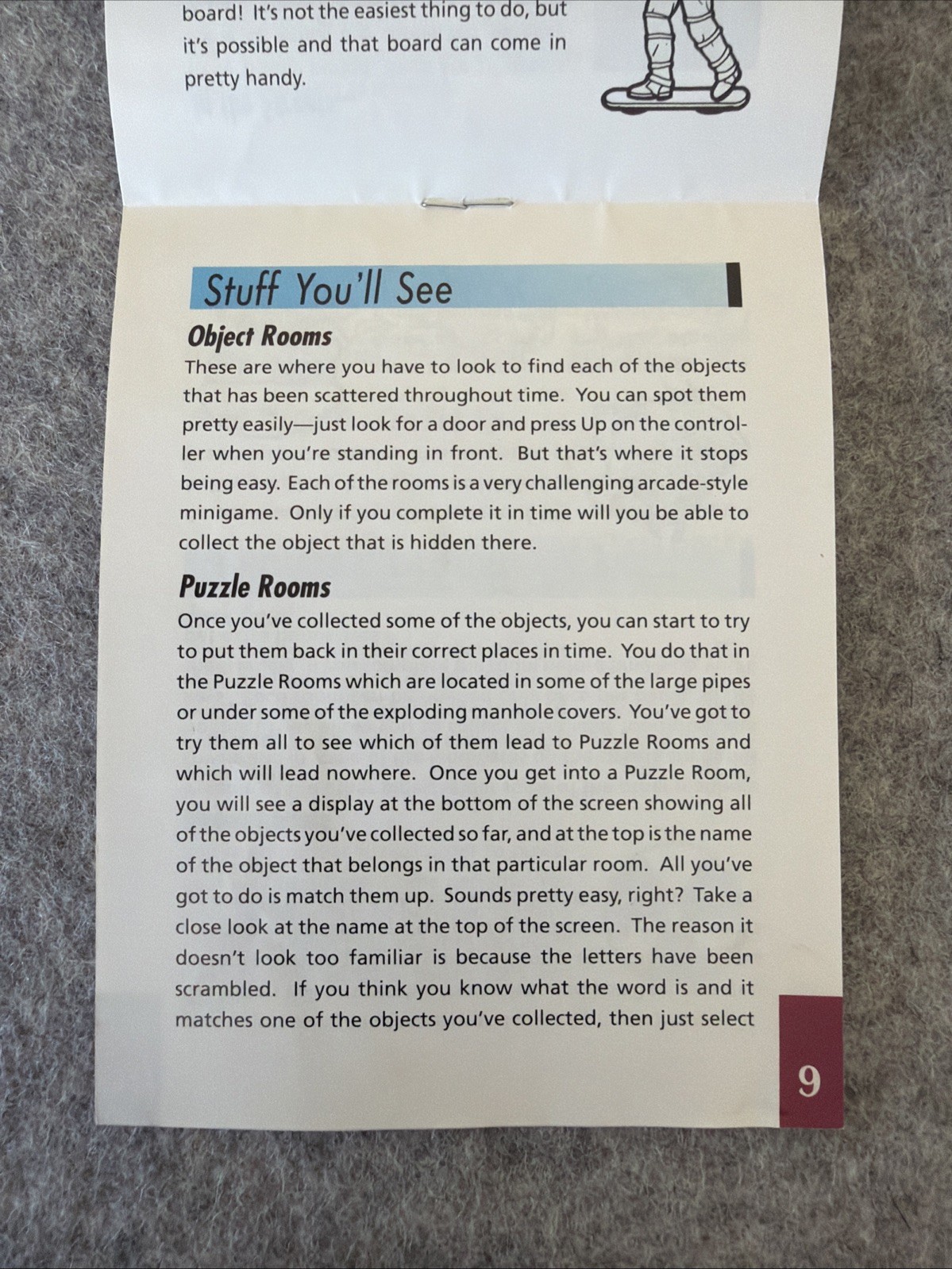 Back to the Future II and III (NES, 1990) – Instruction Manual / Booklet Only