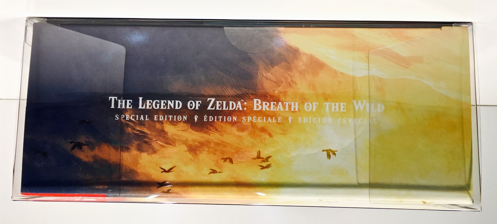 1 Box Protector for ZELDA BOTW SPECIAL EDITION NTSC SIZE ONLY! Nintendo Switch