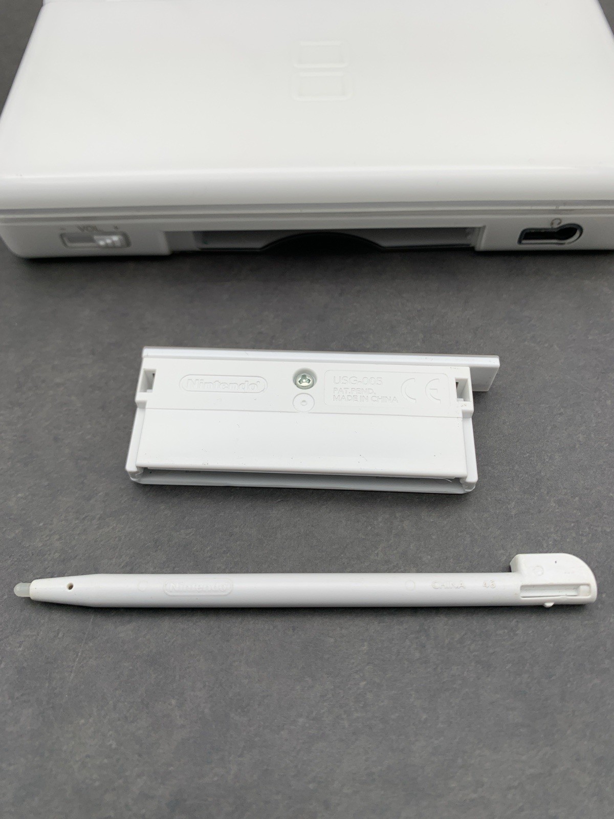 Nintendo DS Lite White USG-001 NTSC-J Tested 0616-208
