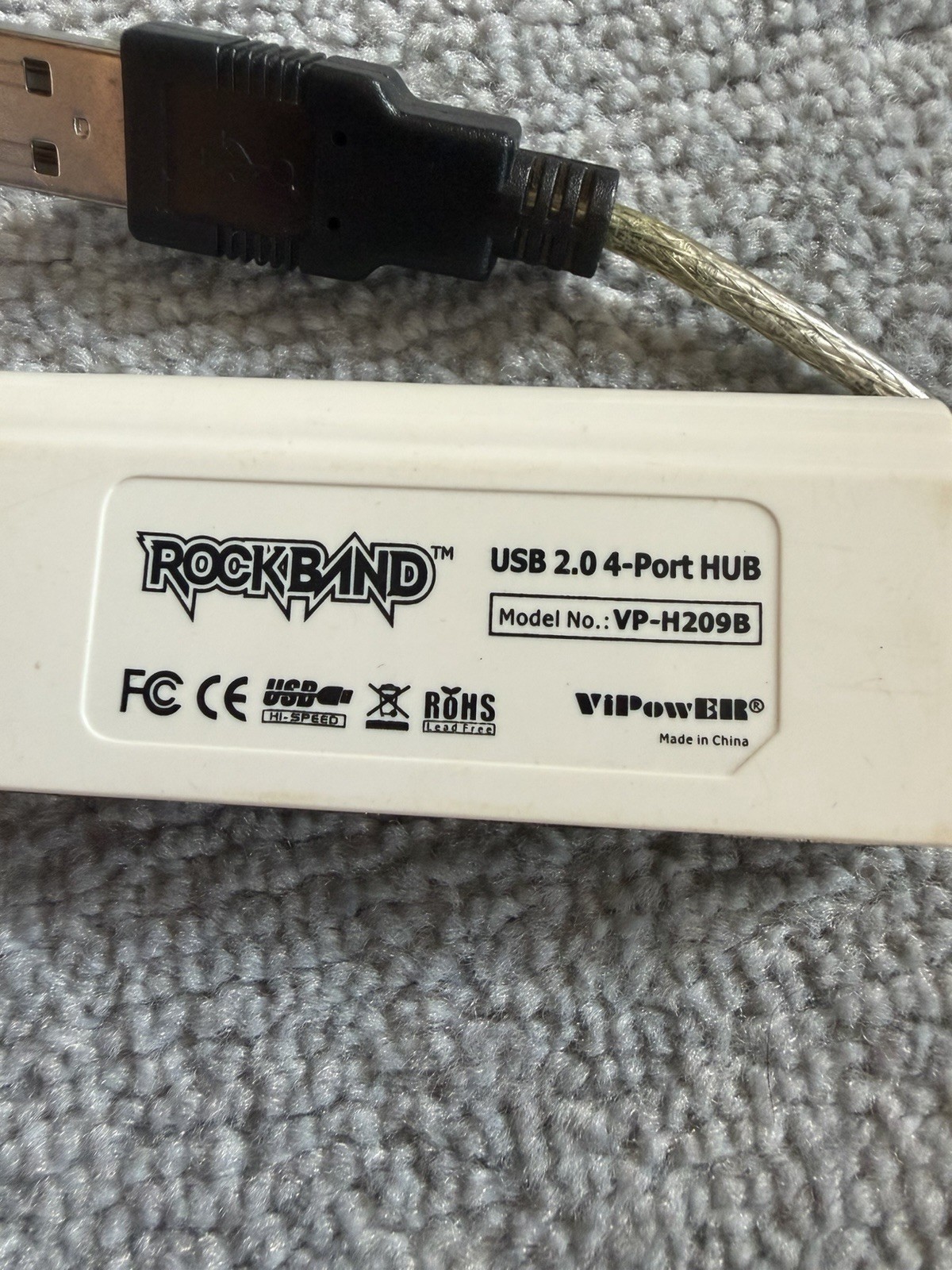 Rockband USB 2.0 4 Port Hub VIPOWER VP-H209B
