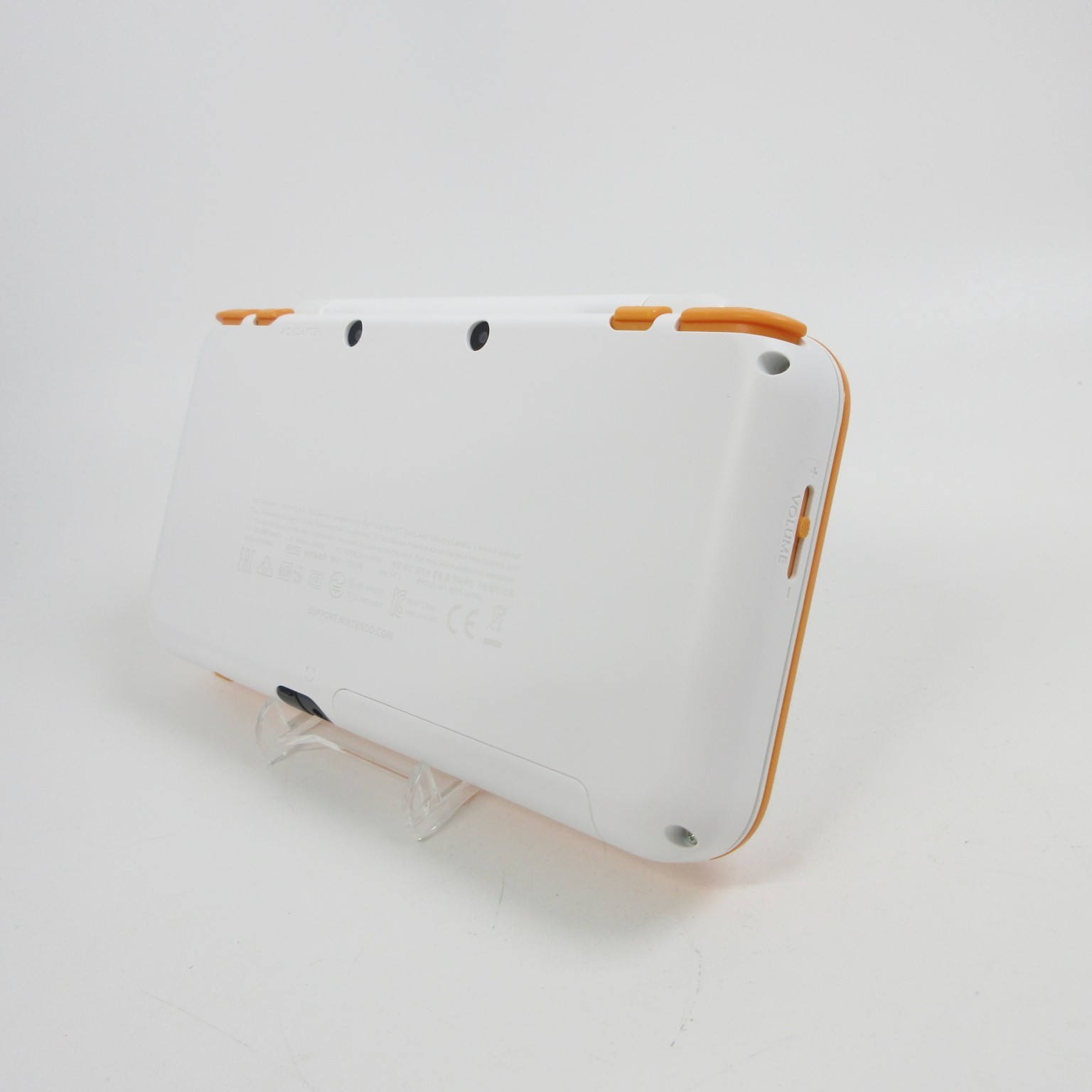 【Mint】Nintendo New 2DS LL XL White x Orange Console Japan Ver. #T-BA08/0618/01