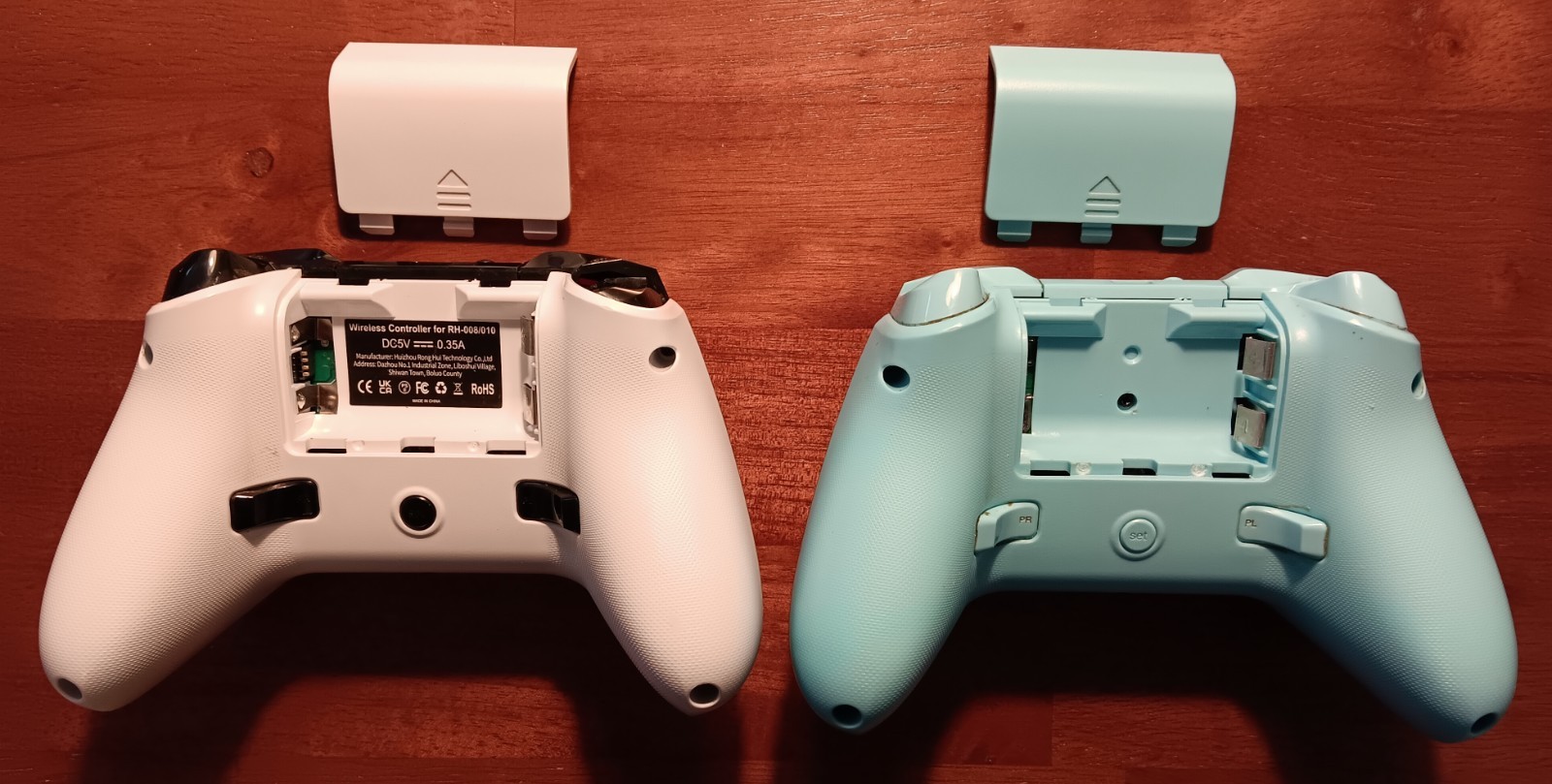 Lot of 2 Wireless Game Controllers for X-box One – Parts Only – Unbranded