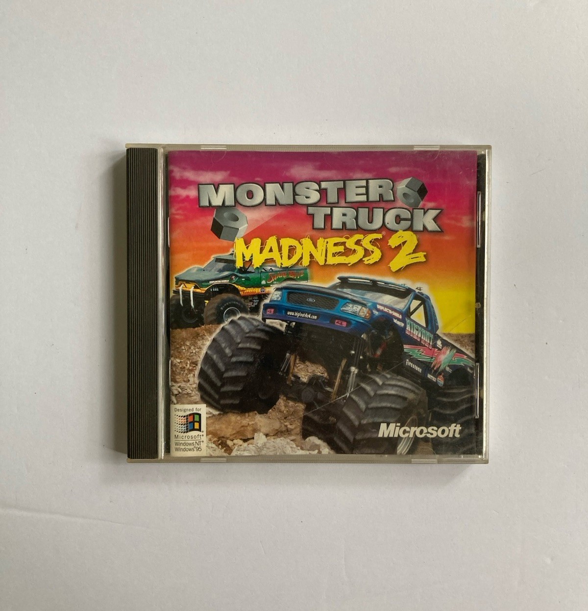 Monster Truck Madness 2 Microsoft (PC CD-ROM, 1998) Authentic Racing Windows