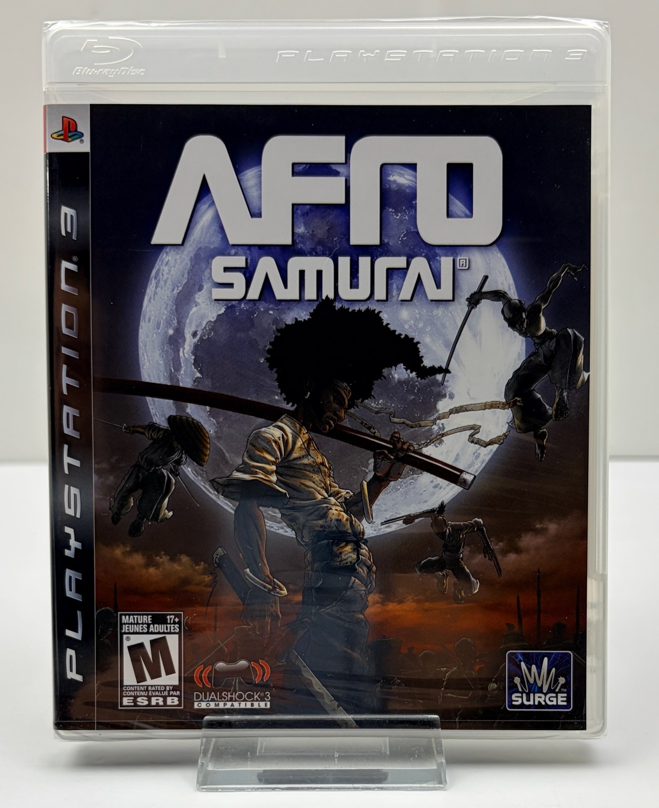 Afro Samurai (Sony PlayStation 3, 2009) PS3 w/ Slip Cover *New & Factory Sealed*