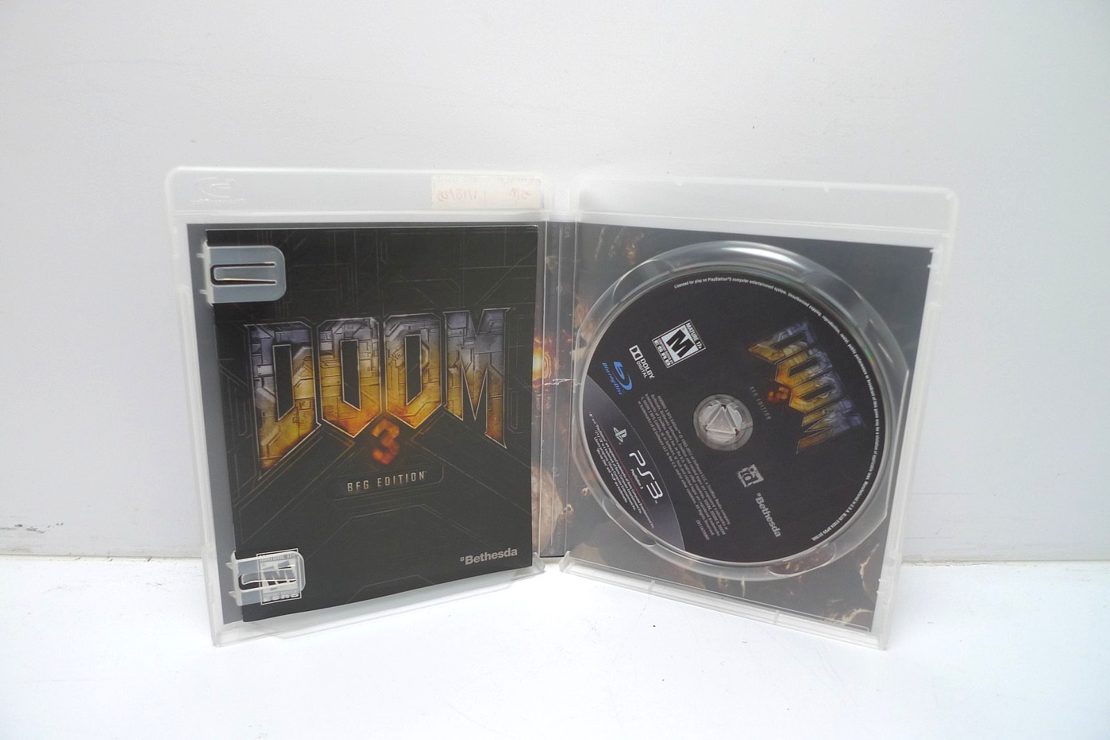 Doom 3 BFG Edition Video Game & Manual | PS3 PlayStation 3