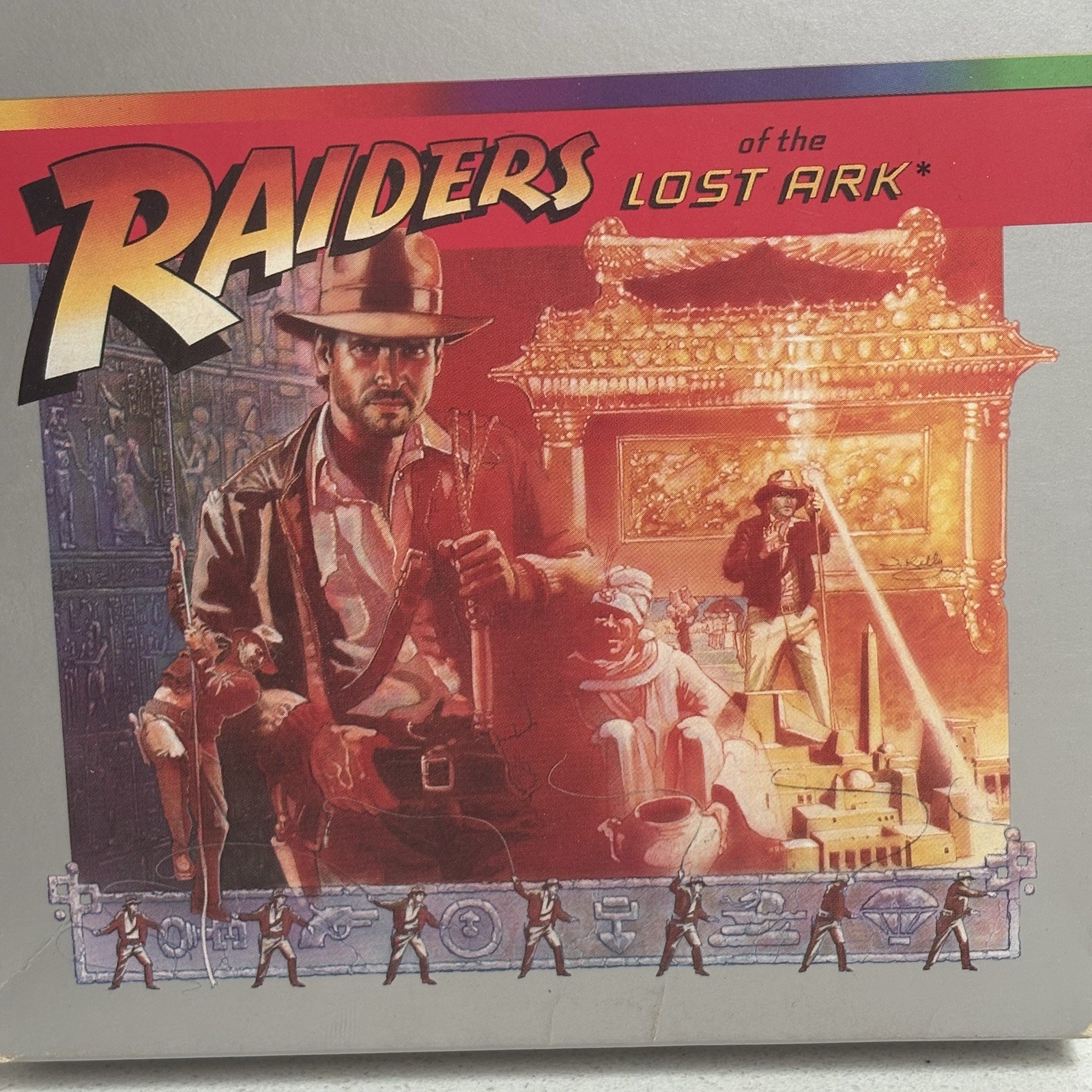 Raiders of the Lost Ark Atari 2600 Authentic Game Cartridge & Box