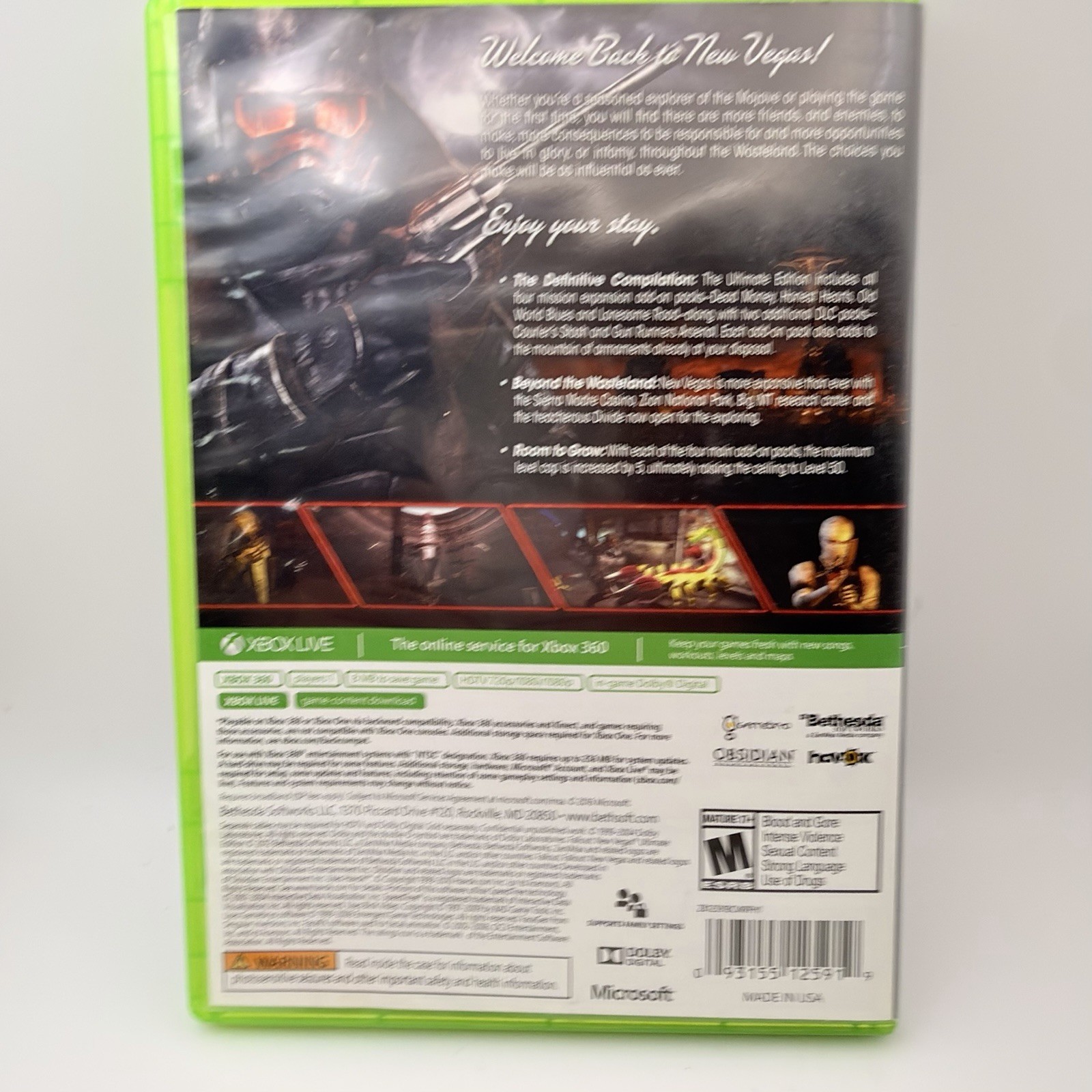 FALLOUT: New Vegas Ultimate Edition (Xbox 360) – Missing Disc 2 – TESTED!