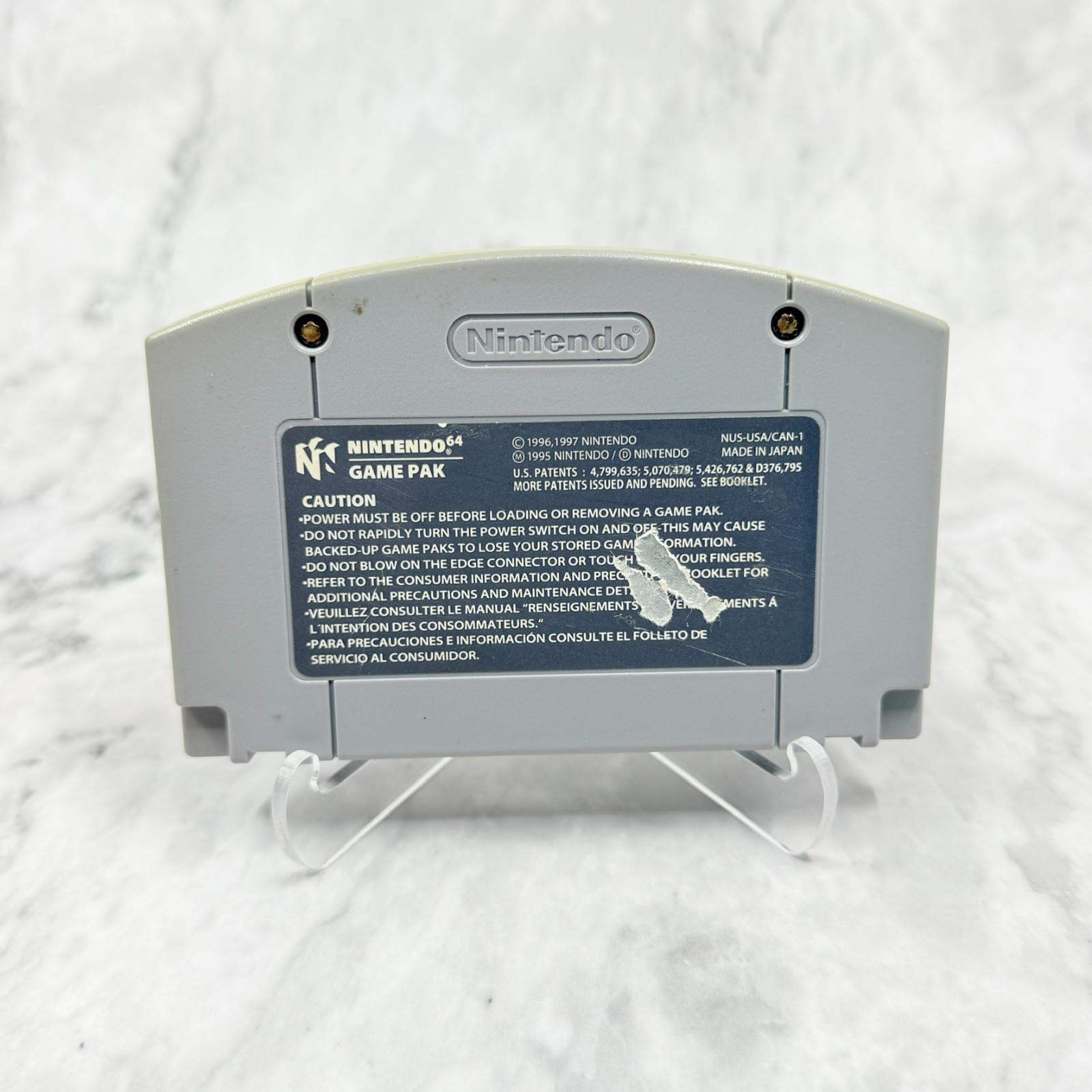 Dr. Mario 64 (Nintendo 64, 2001) Tested Cartridge Only