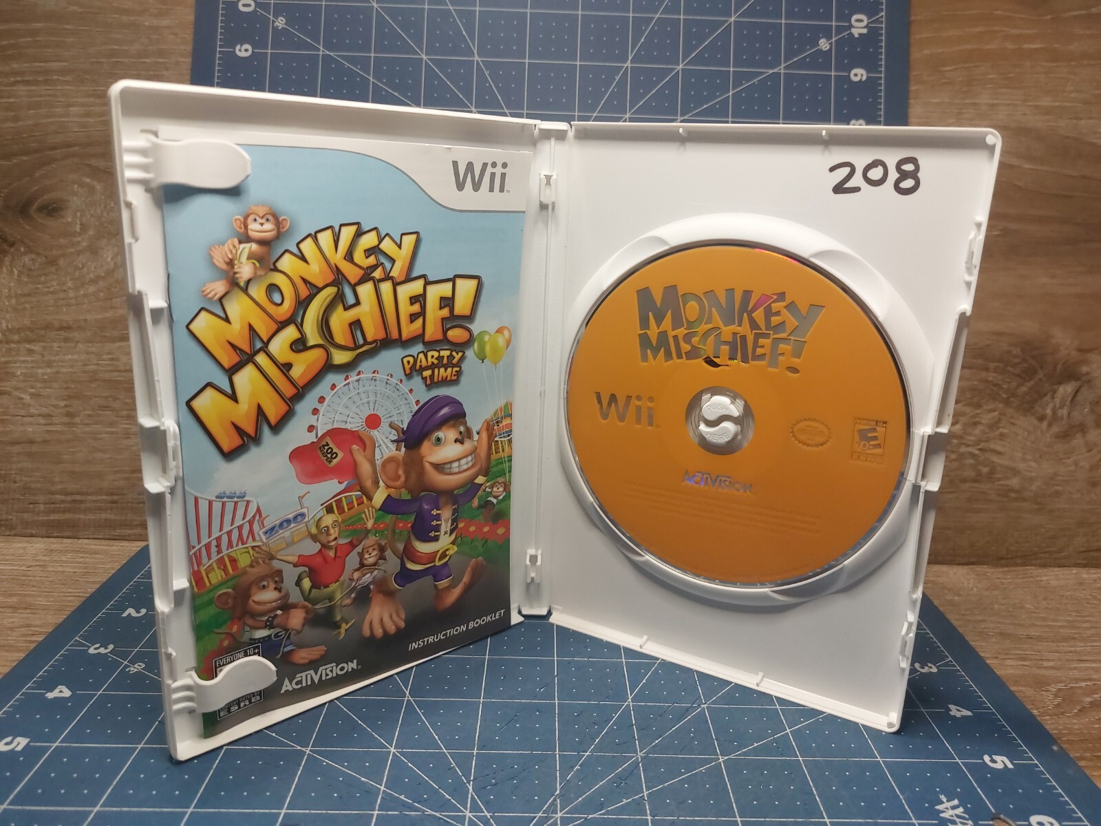 Monkey Mischief Party Time (Nintendo Wii, 2008) Pre-Owned & Guaranteed