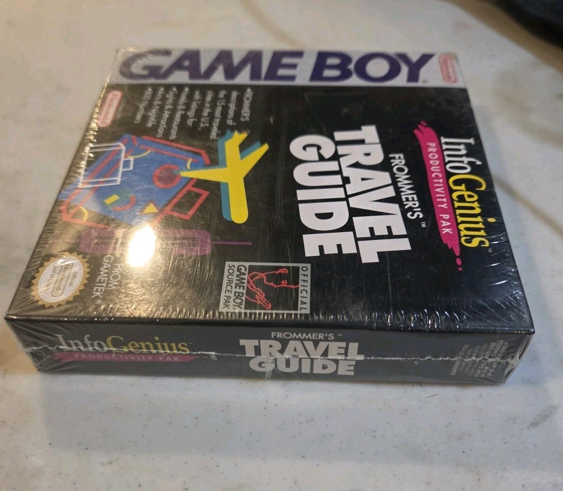 InfoGenius Productivity Pak: Frommer’s Travel Guide (Nintendo Game Boy)