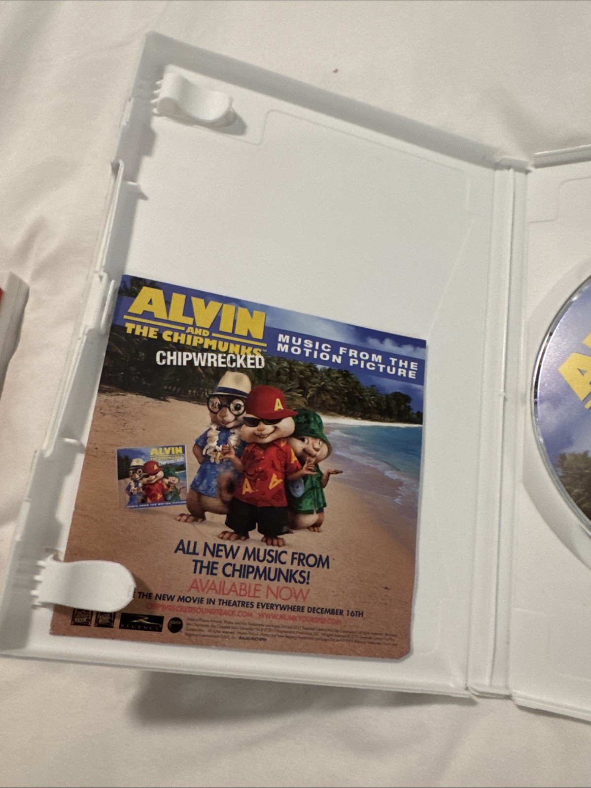 Alvin and the Chipmunks – Chipwrecked (Nintendo Wii, 2011) With Manual Included