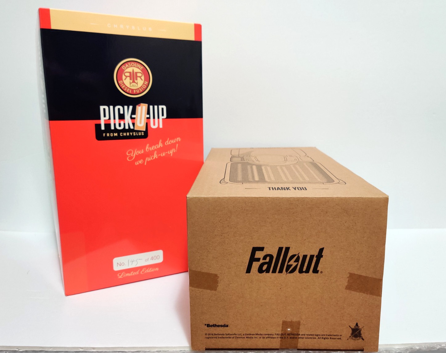 Fallout Red Rocket Service Vehicle Pick-U-Up Replica Limited Edition #145/400
