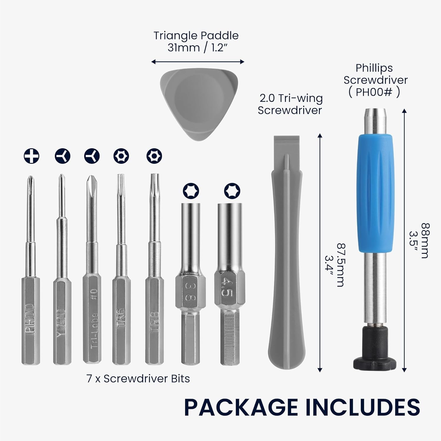 Repair Tool Kit Screwdriver for Nintendo NES SNES N64 Sega Set Game Boy Consoles