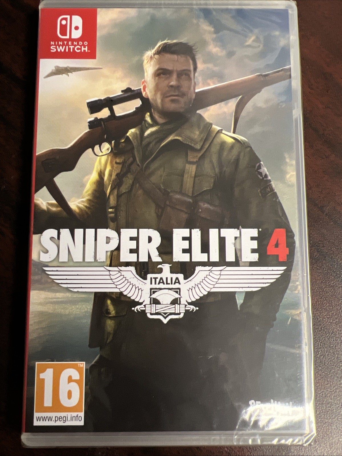 Sniper Elite 4 Italia UK Version Video Game for Nintendo Switch SEALED NEW