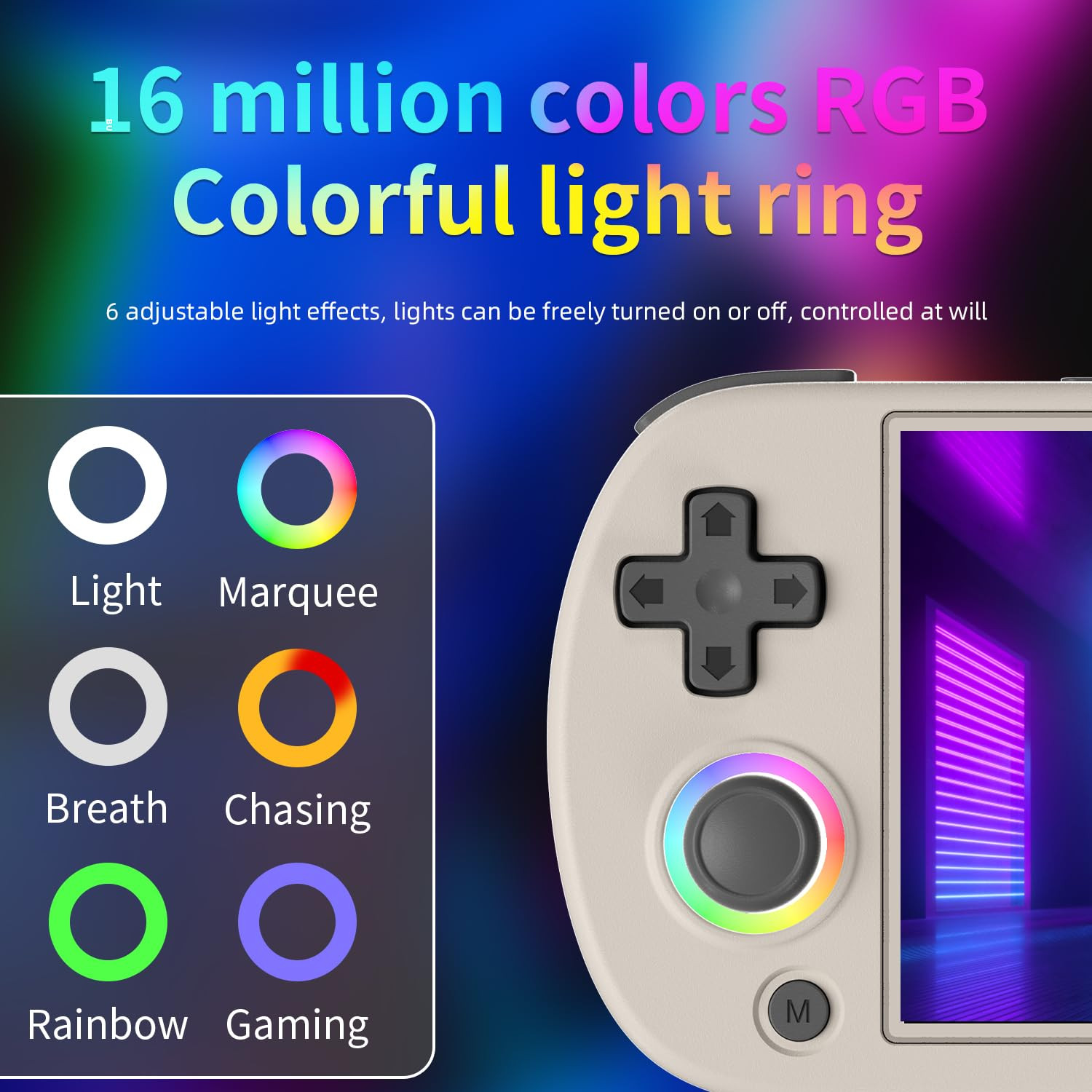 Anbernic RG40XX H Handheld Game Console Rg40Xxh Retro Gaming Console 4.0” IPS S