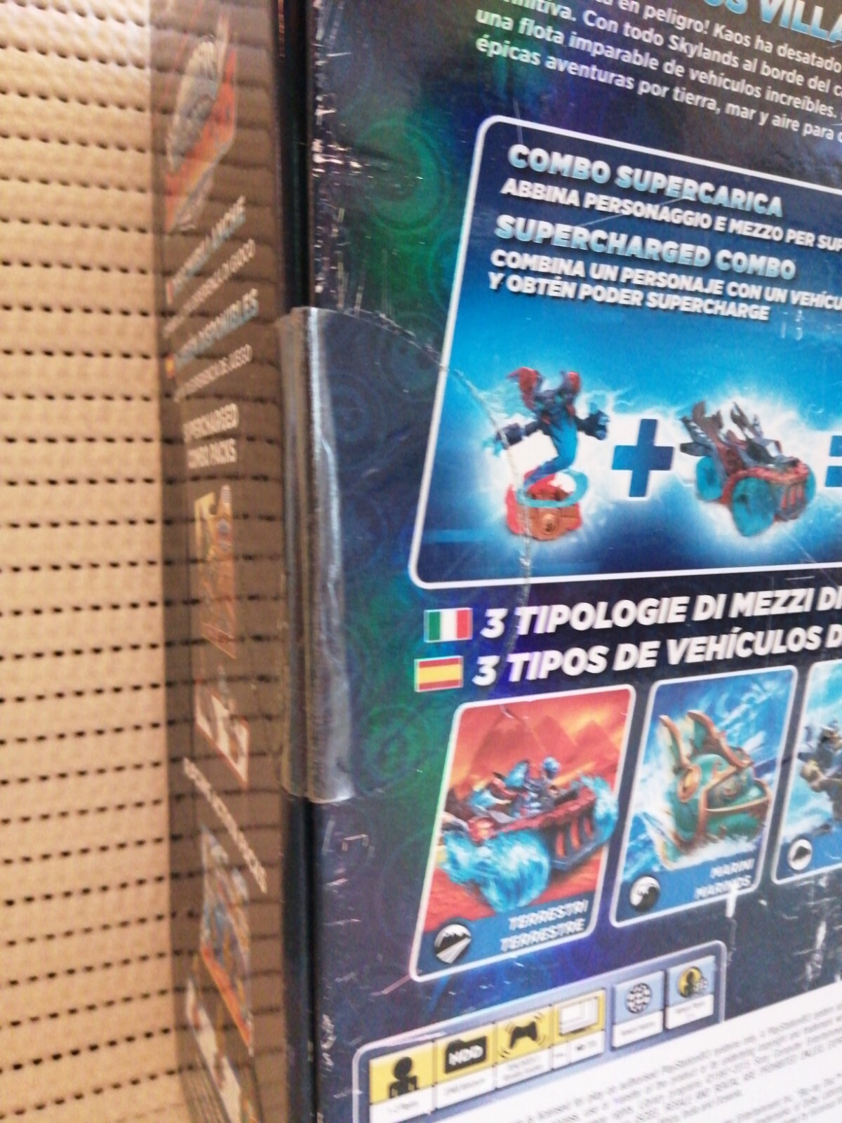 Skylanders SuperCharger Dark Edition Starter Pack per Play Station 3 nuova