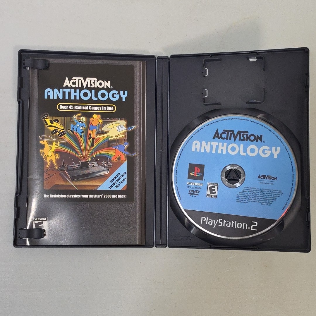 PlayStation 2 Rare Activision Anthology 2002 Manual Included Atari 2600 Classics