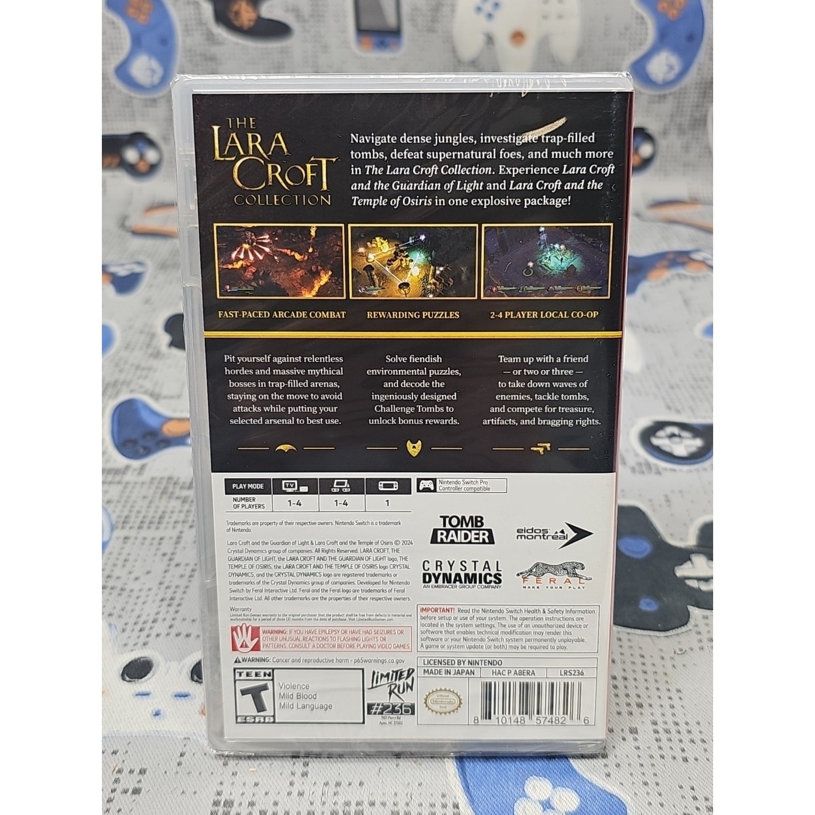 Limited Run #236: The Lara Croft Collection Tomb Raider Nintendo Switch New