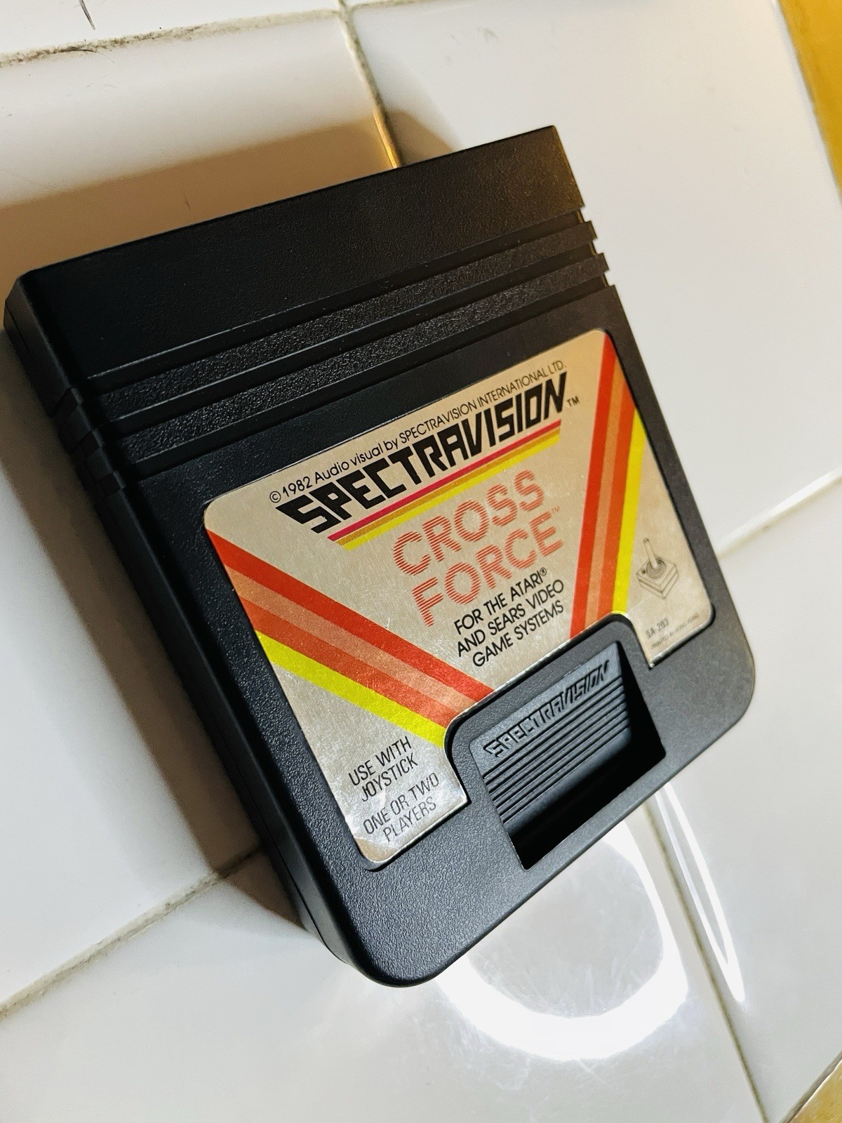 CROSS FORCE ATARI 2600 SPECTRAVISION Complete In Box Tested And Working