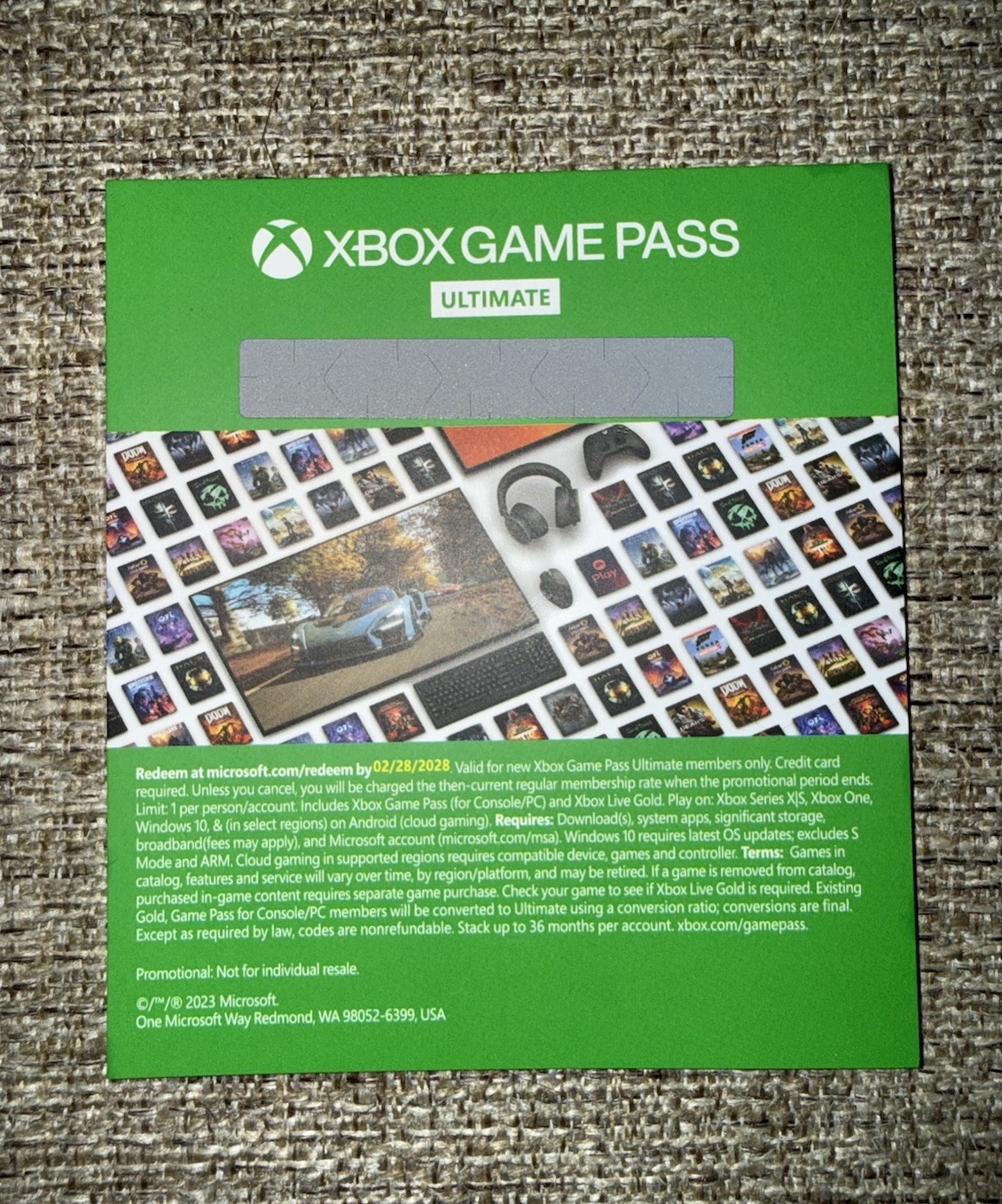 XBOX Game Pass Ultimate – 1 Month | Stackable | *NEW USERS ONLY* | Exp: 2/28/28