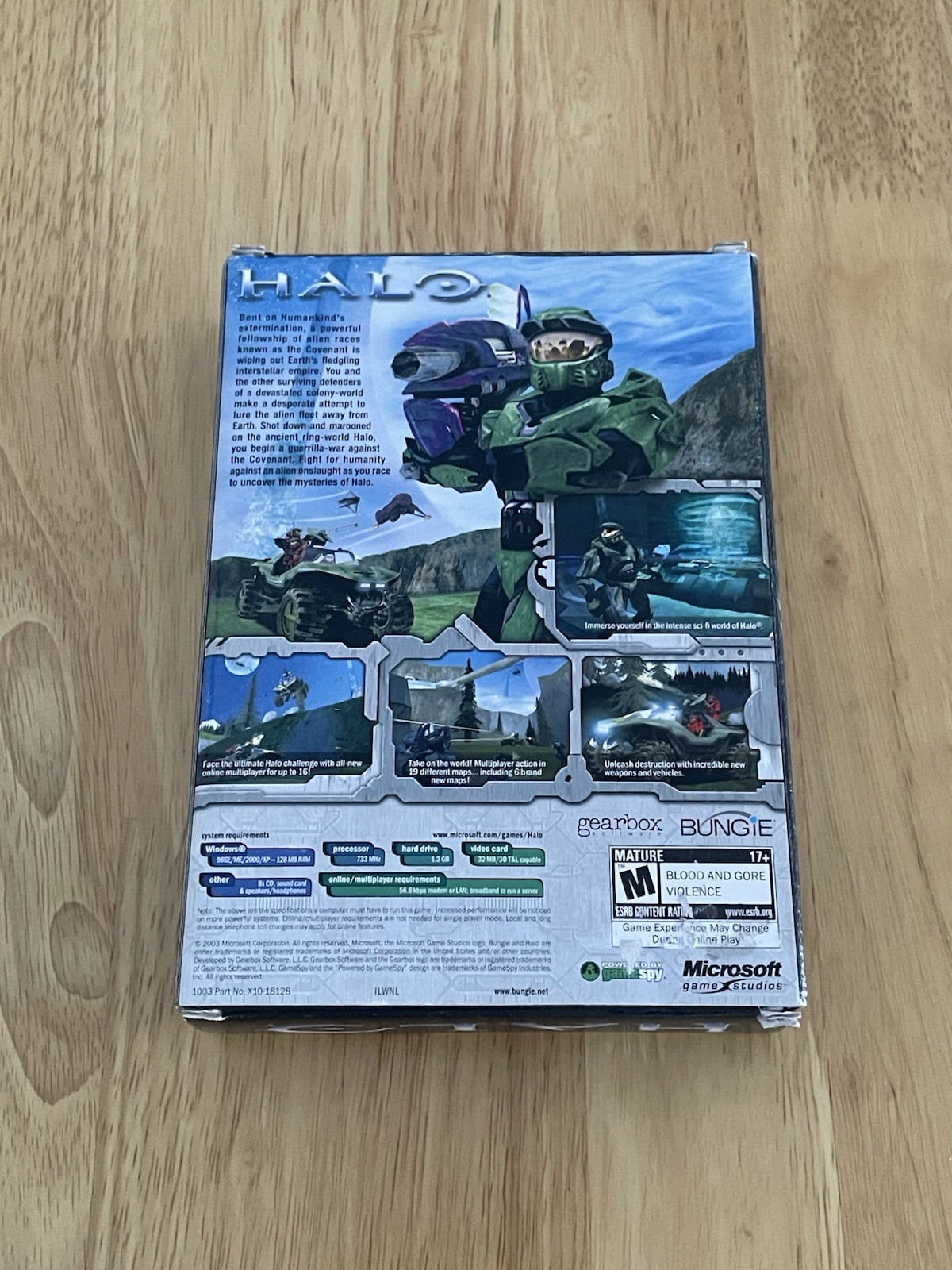 Halo Combat Evolved PC CD-ROM Game w Manual Australia Ed. Great Condition Tested