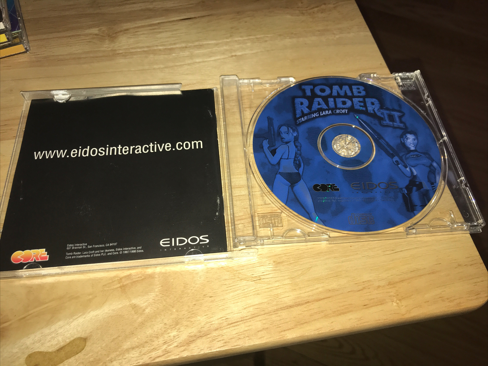 Tomb Raider II Starring Lara Croft (PC, 1997) Booklet And Game Only