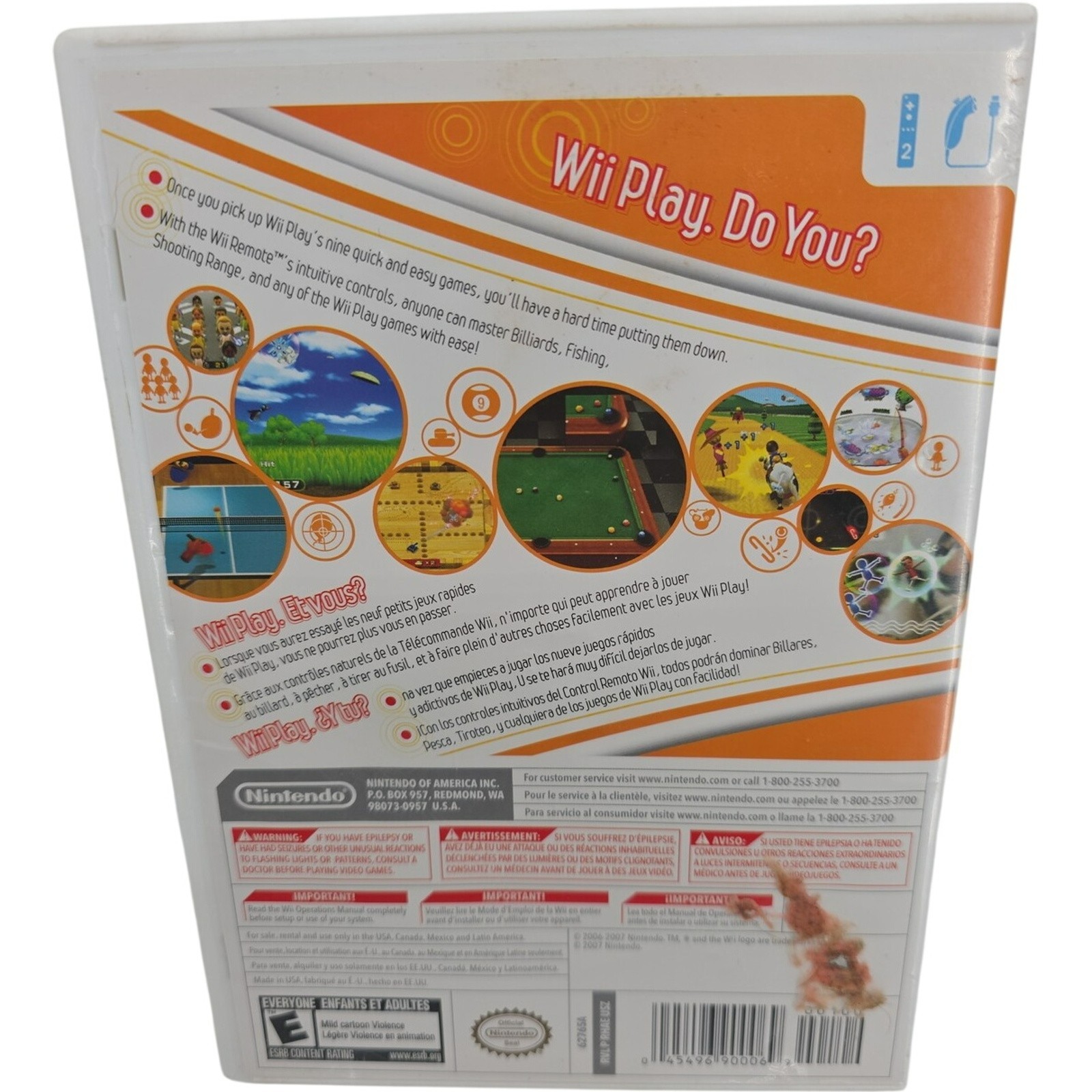 Wii Play for Nintendo Wii Complete with Manual Tested Working
