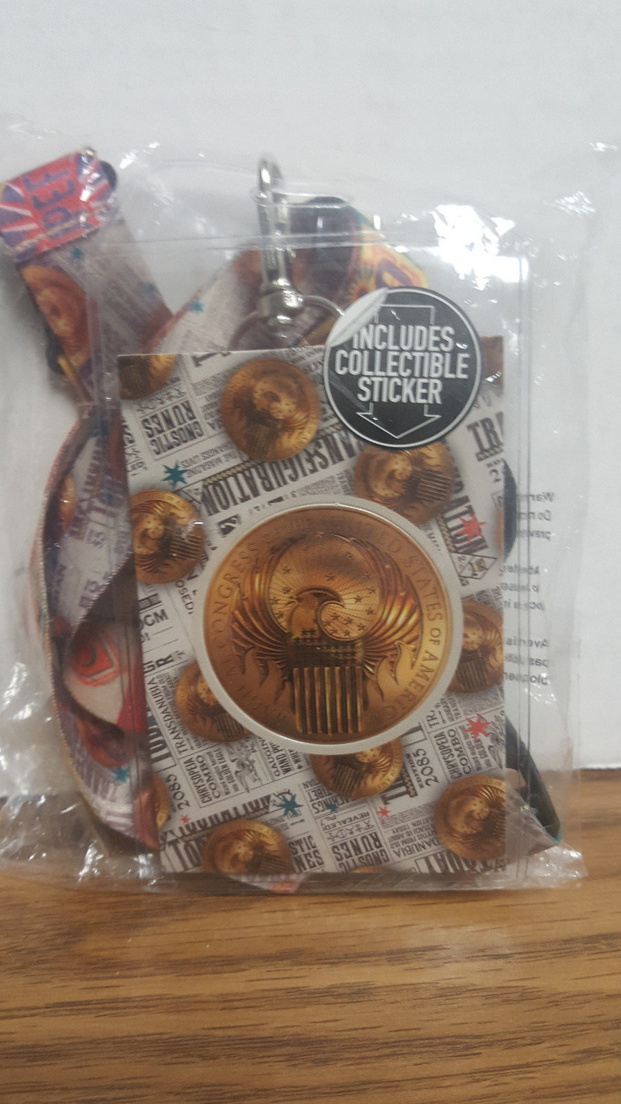 Fantastic Beasts Where To Lanyard Pendant Sticker Newt Scamander Necklace NEW