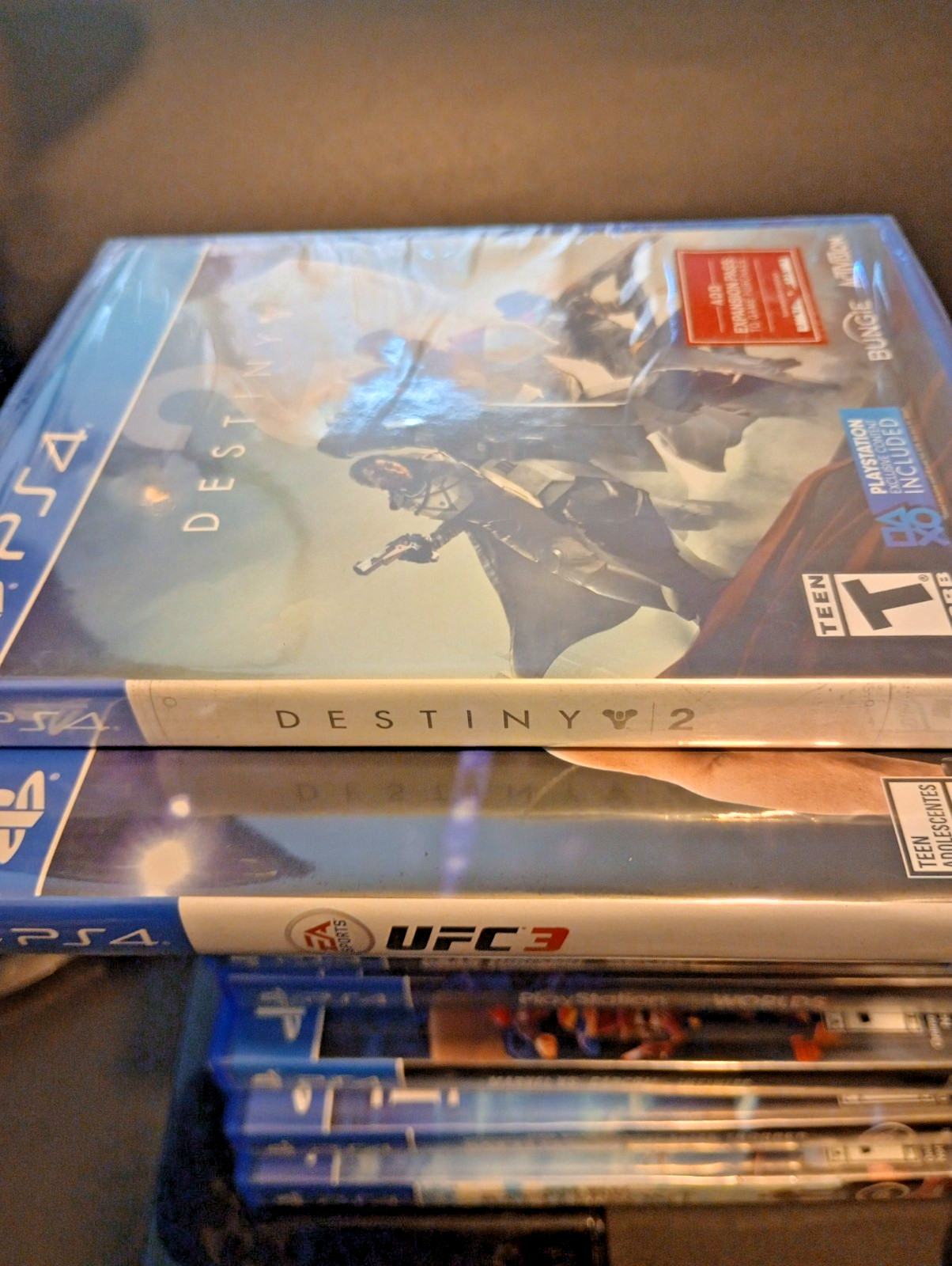 Sony PlayStation 4 PS4 500GB Bundle with 2 Controllers , 10Games,Cords + Tested