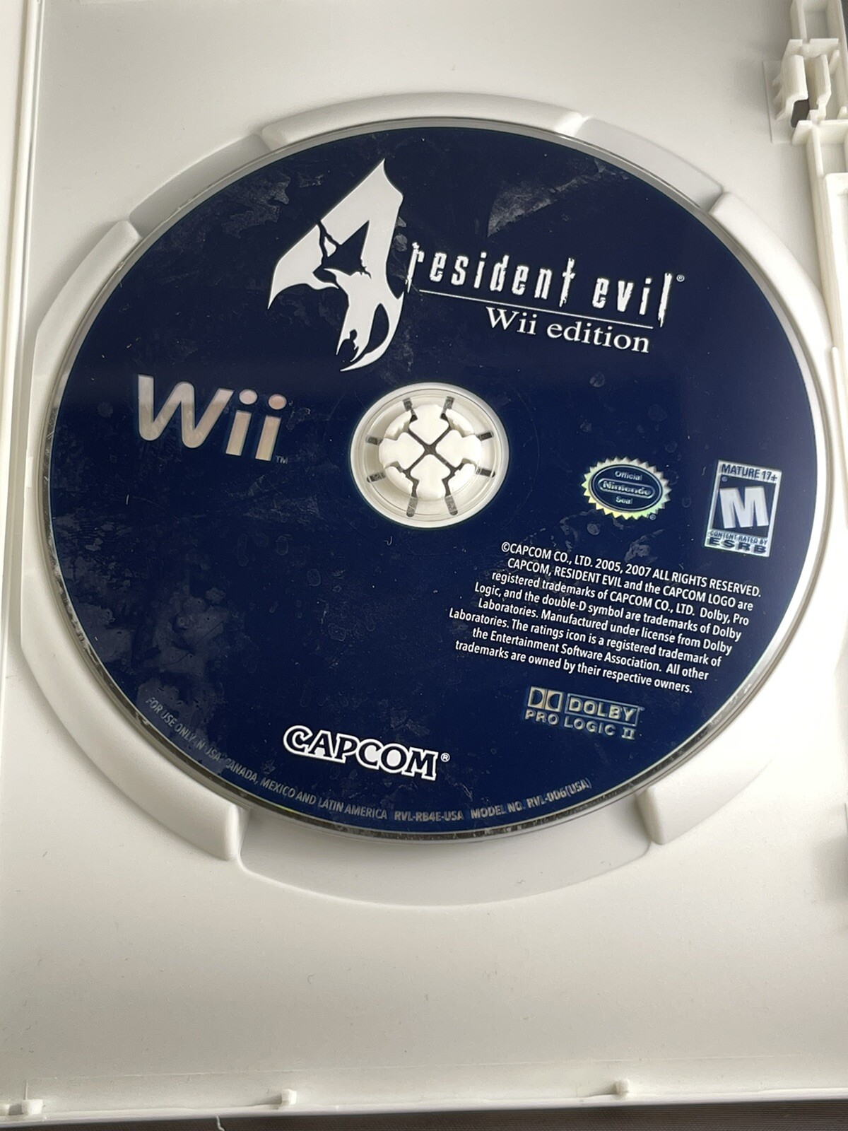 Resident Evil 4 – Wii Edition (Nintendo Wii, 2007) Tested Works Generic Case