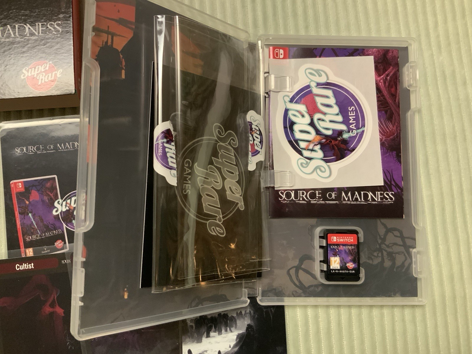 Source of Madness Steelbook Edition Nintendo Switch Super Rare Games Limited