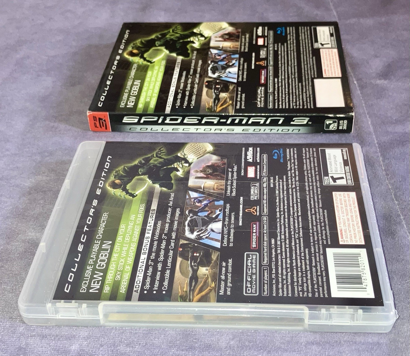 Spider-Man 3 Collector’s Edition PS3 Brand New Factory Sealed With Slipcover