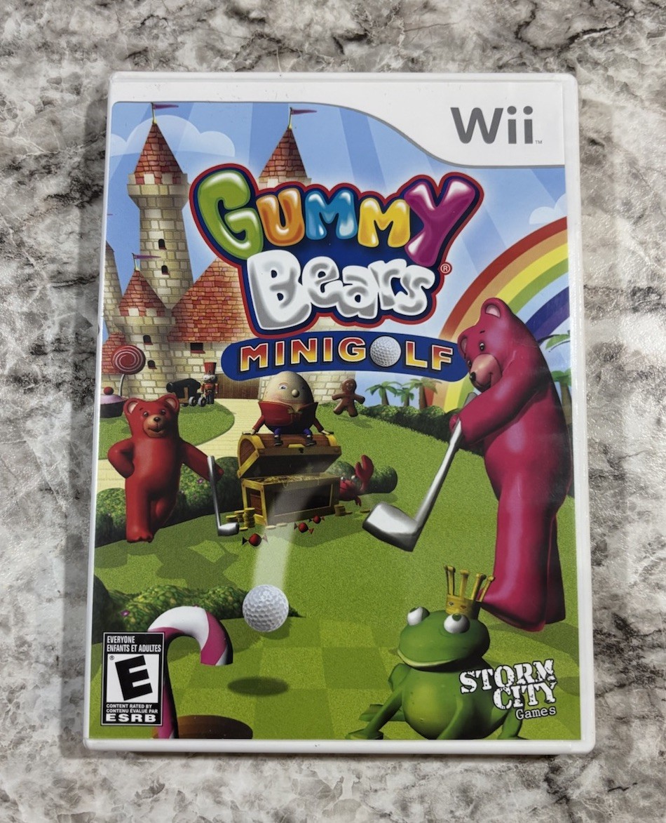 Gummy Bears Mini golf Nintendo Wii Storm City Games Beyond Reality Games