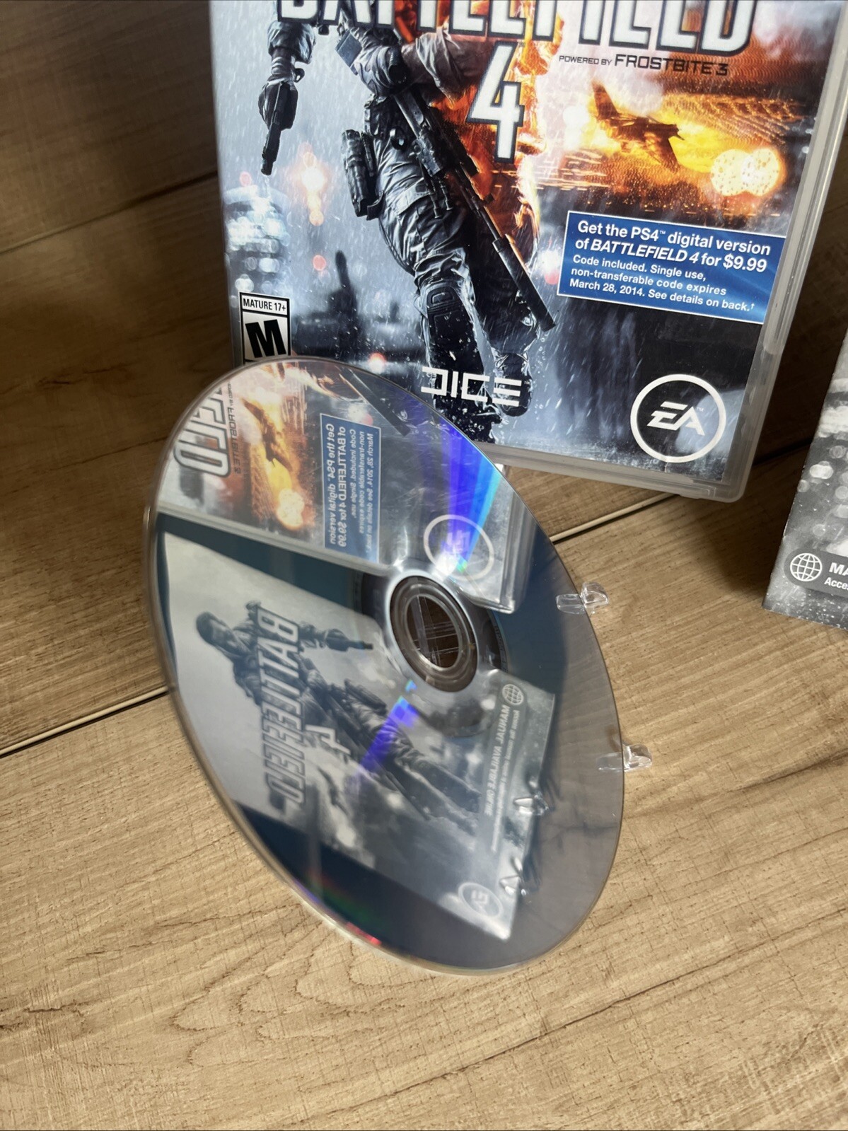 Battlefield 4 (Sony PlayStation 3, 2013) Complete with Manual CIB