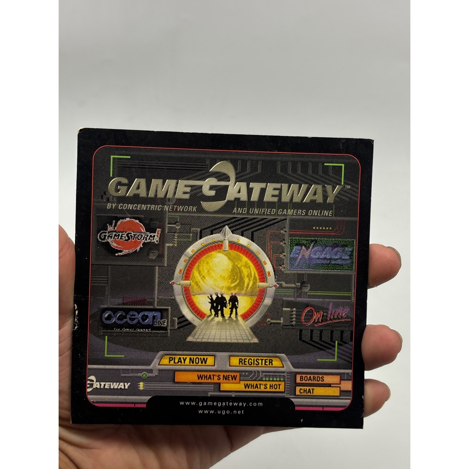 Vintage Game Gateway Concentric Network Online Gaming PC CD-ROM Software 1990s