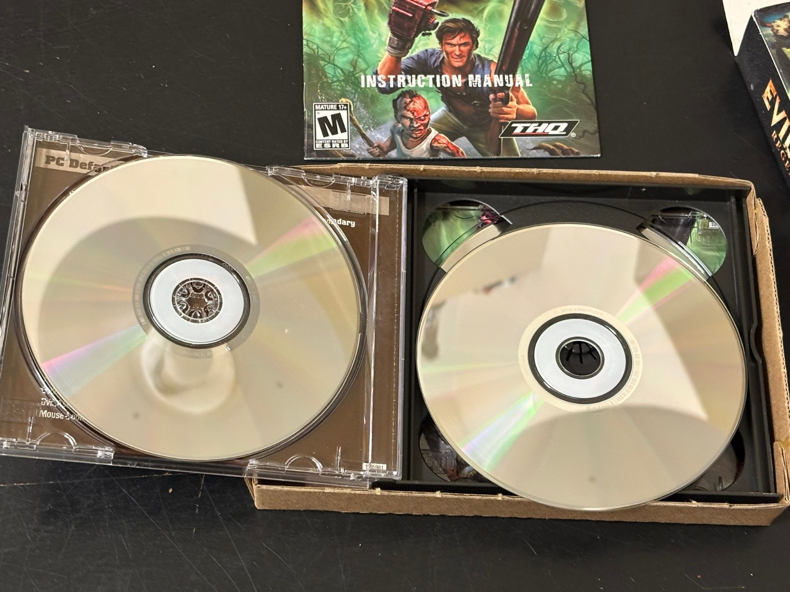 Evil Dead Regeneration PC game Complete in Retail box w/ 4 Discs and Manual