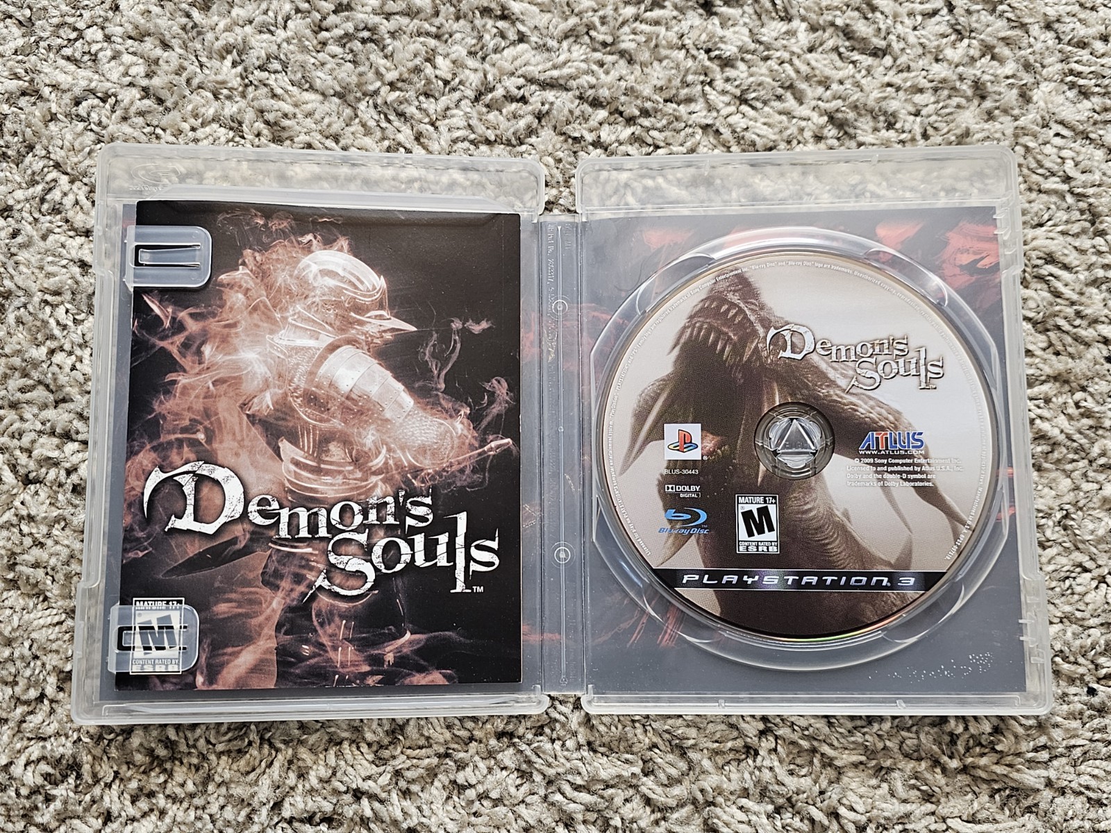 NO GUIDE Demon’s Souls Deluxe Edition PlayStation 3 PS3 2009 Atlus From Software