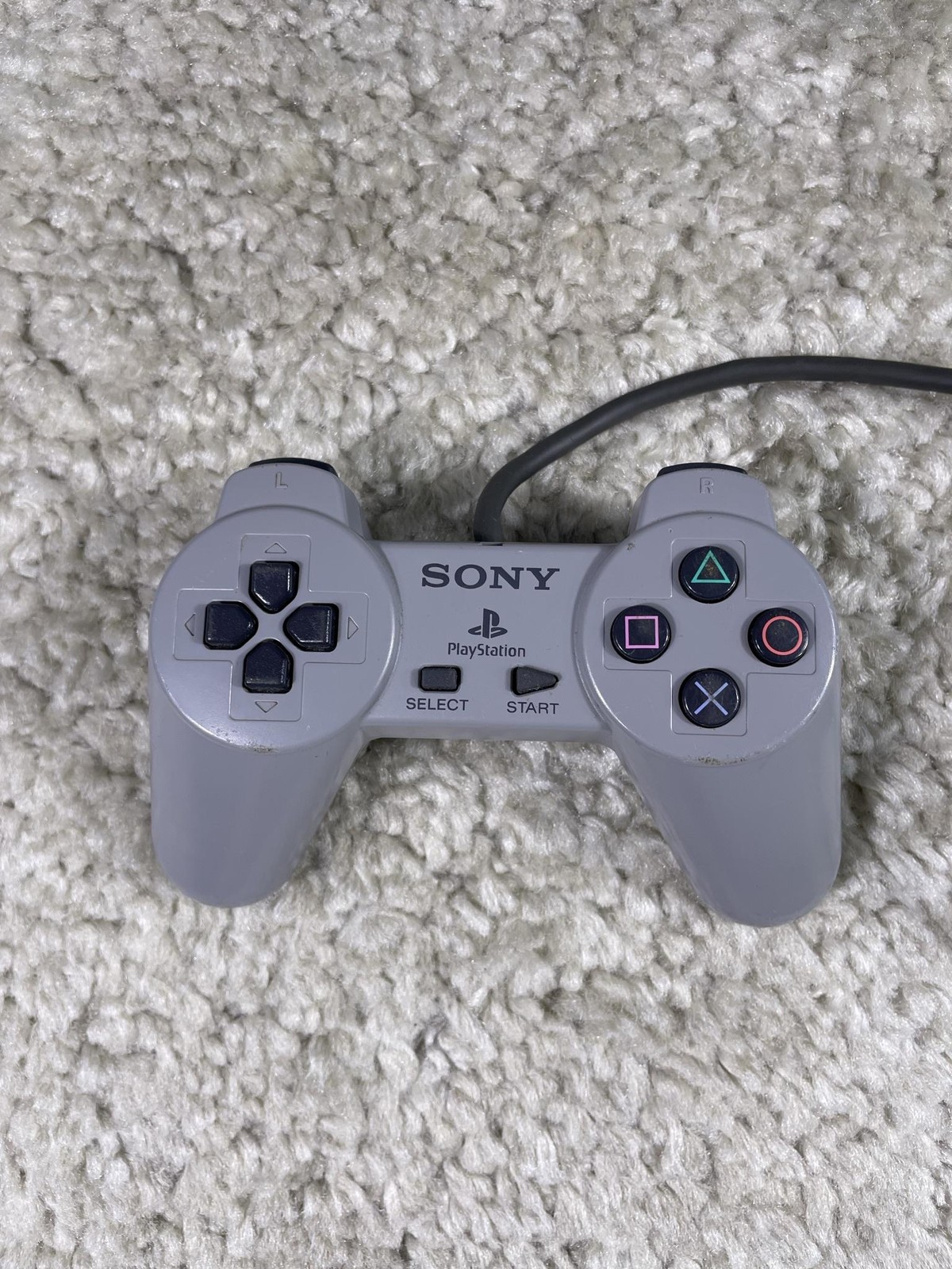 Sony PS One SCPH-101 Gray Console LCD Screen SCPH-131 Controller Adapter Tested