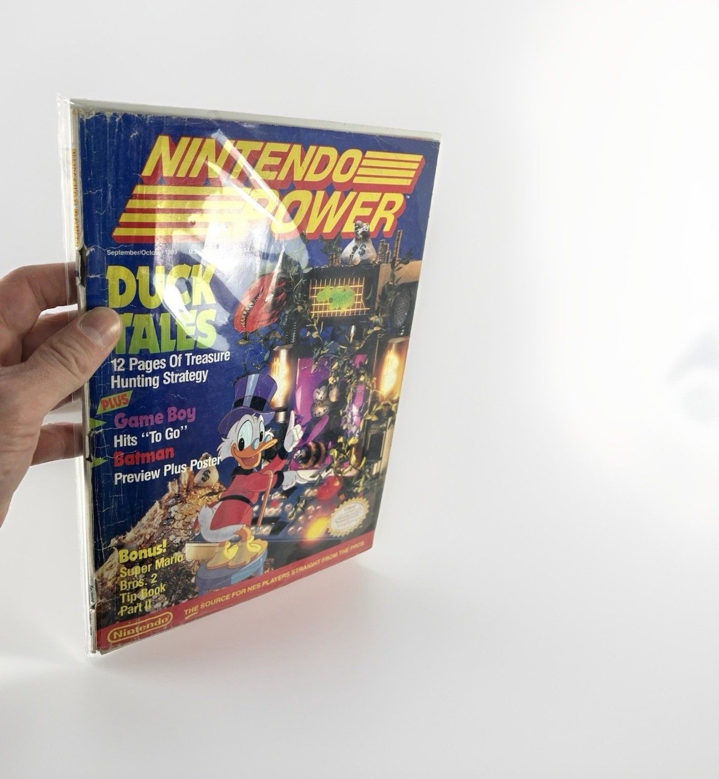 Nintendo Power Volume 8 – Sept/Oct 1989 – DuckTales Cover See Notes