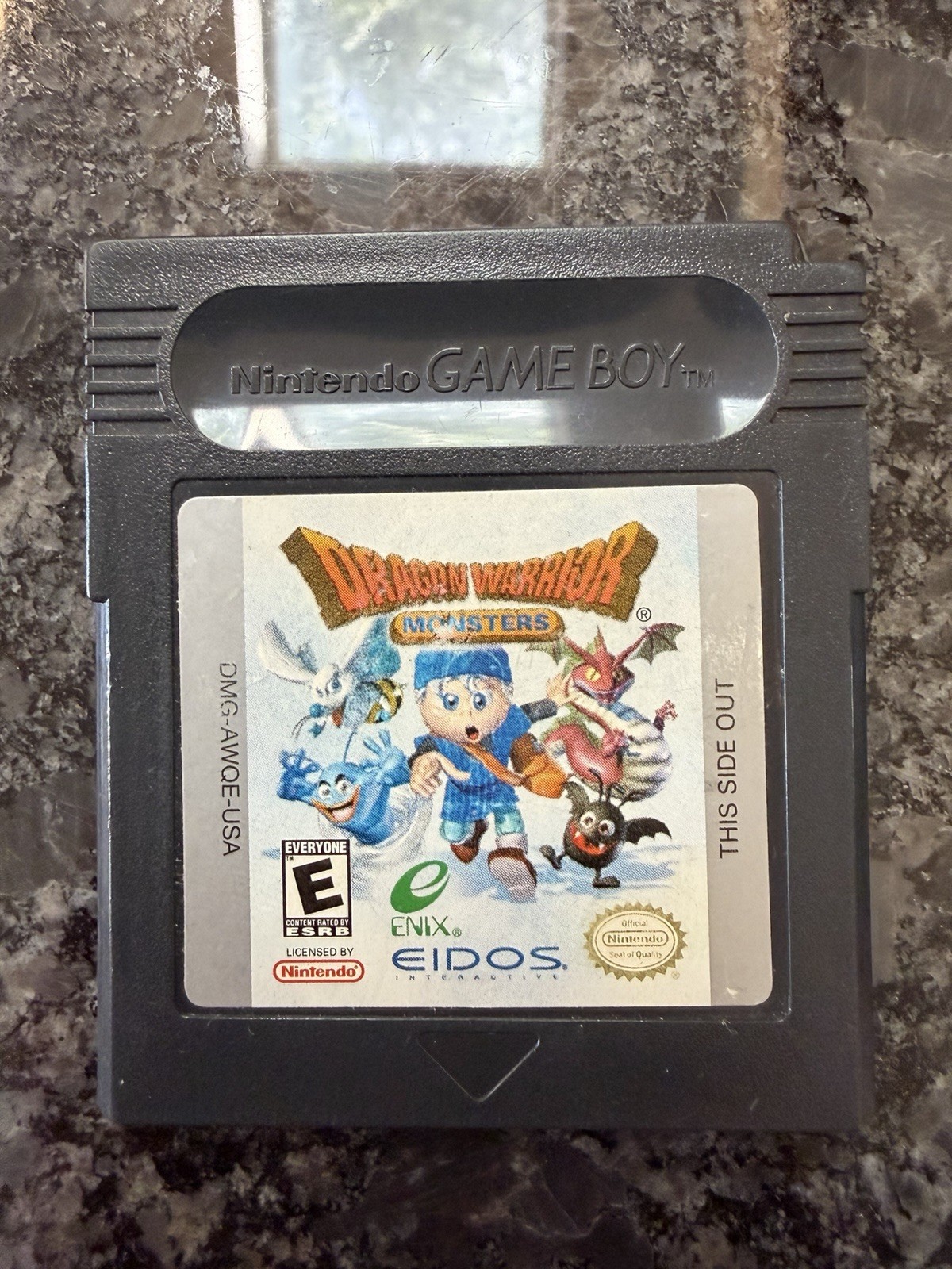 Dragon Warrior Monsters (Nintendo Game Boy). Game only. Tested and Works