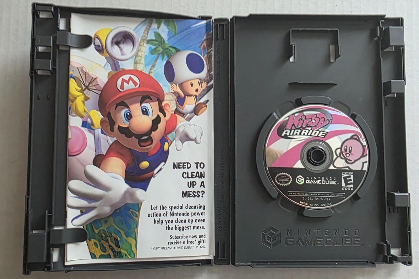 Kirby Air Ride – Nintendo GameCube – Disc and Case – No Manual