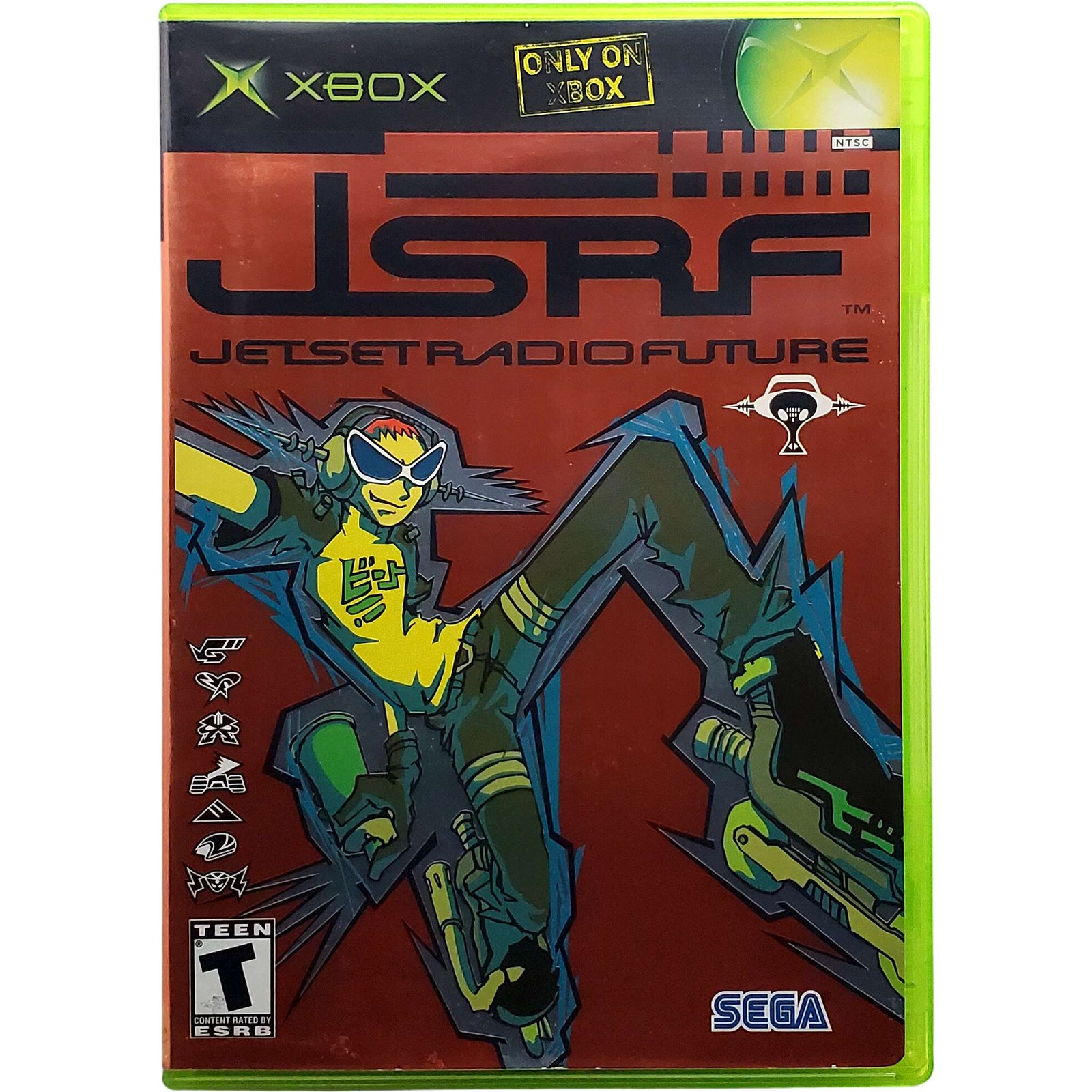 JSRF Jet Set Radio Future – Microsoft Xbox Tested 1Y Guarantee
